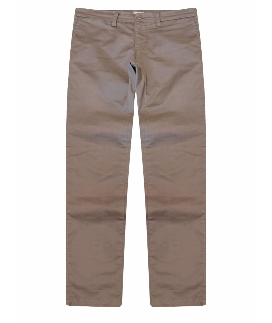 CARHARTT Бежевые хлопковые брюки чинос, фото 1