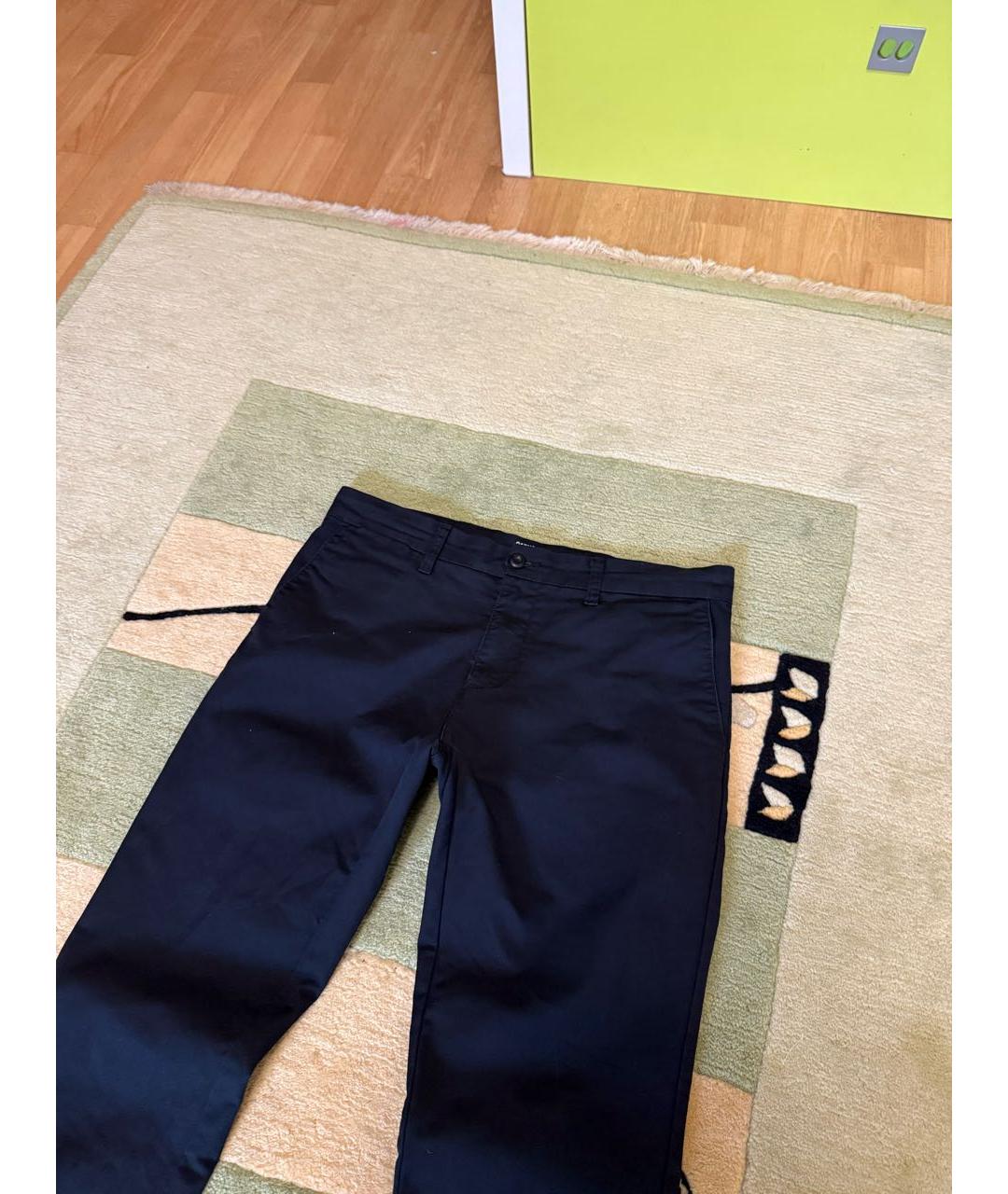 CARHARTT Черные хлопковые брюки чинос, фото 5