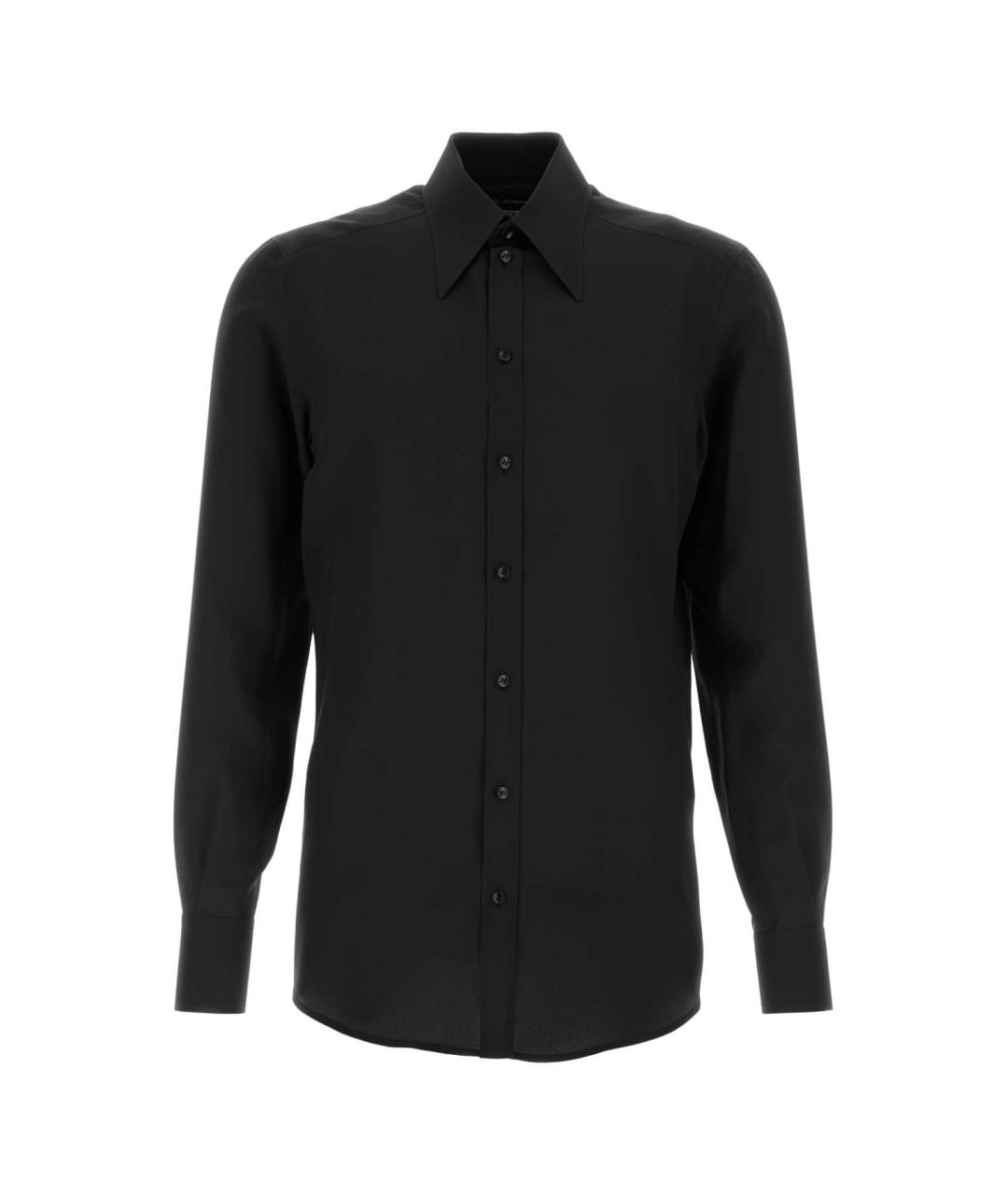 DOLCE&GABBANA Черная классическая рубашка, фото 1