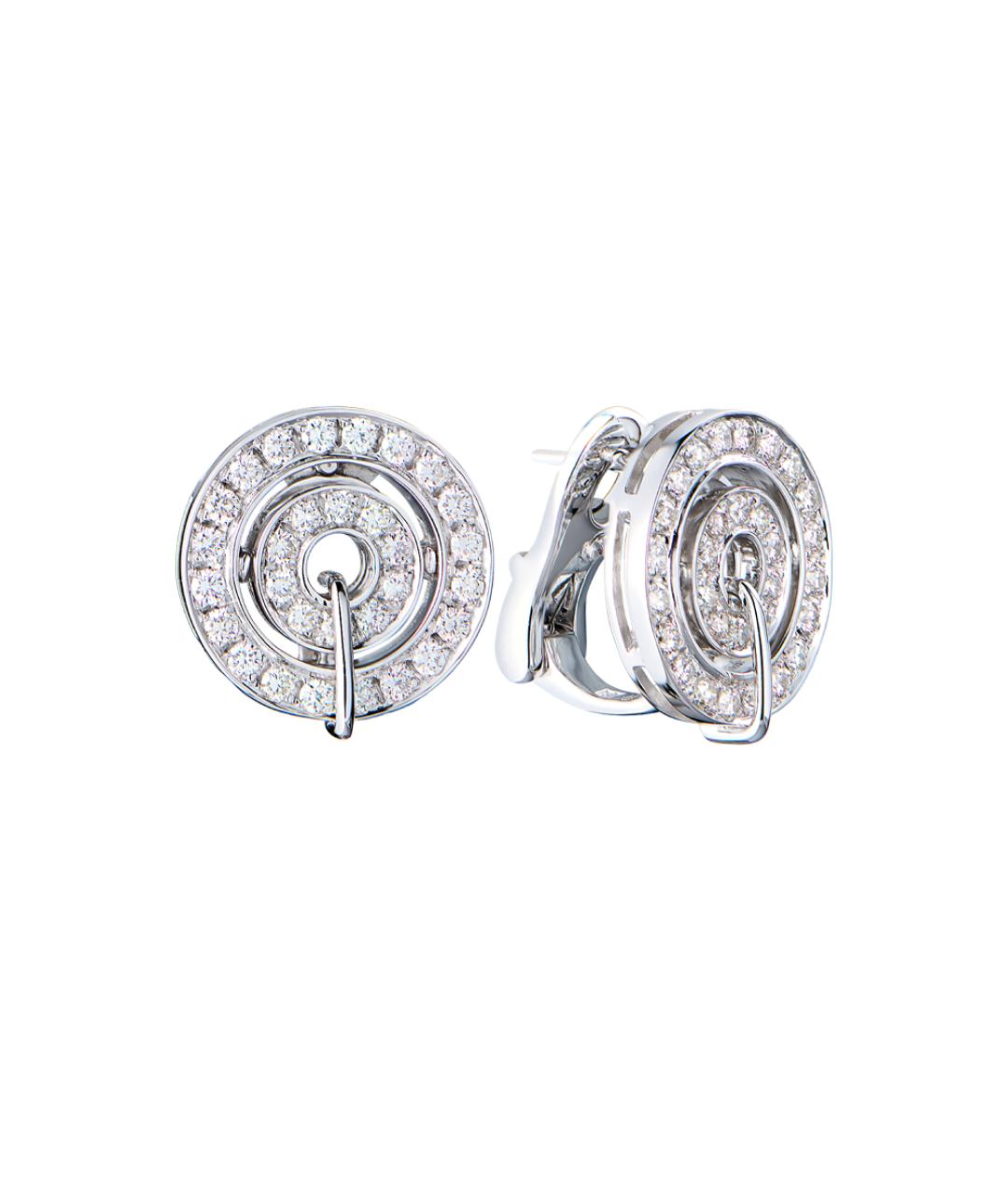 BVLGARI Серьги из белого золота, фото 6