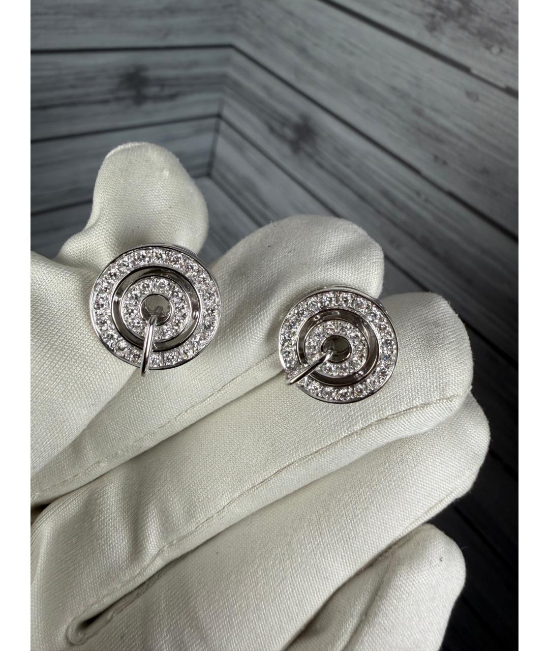 BVLGARI Серьги из белого золота, фото 2
