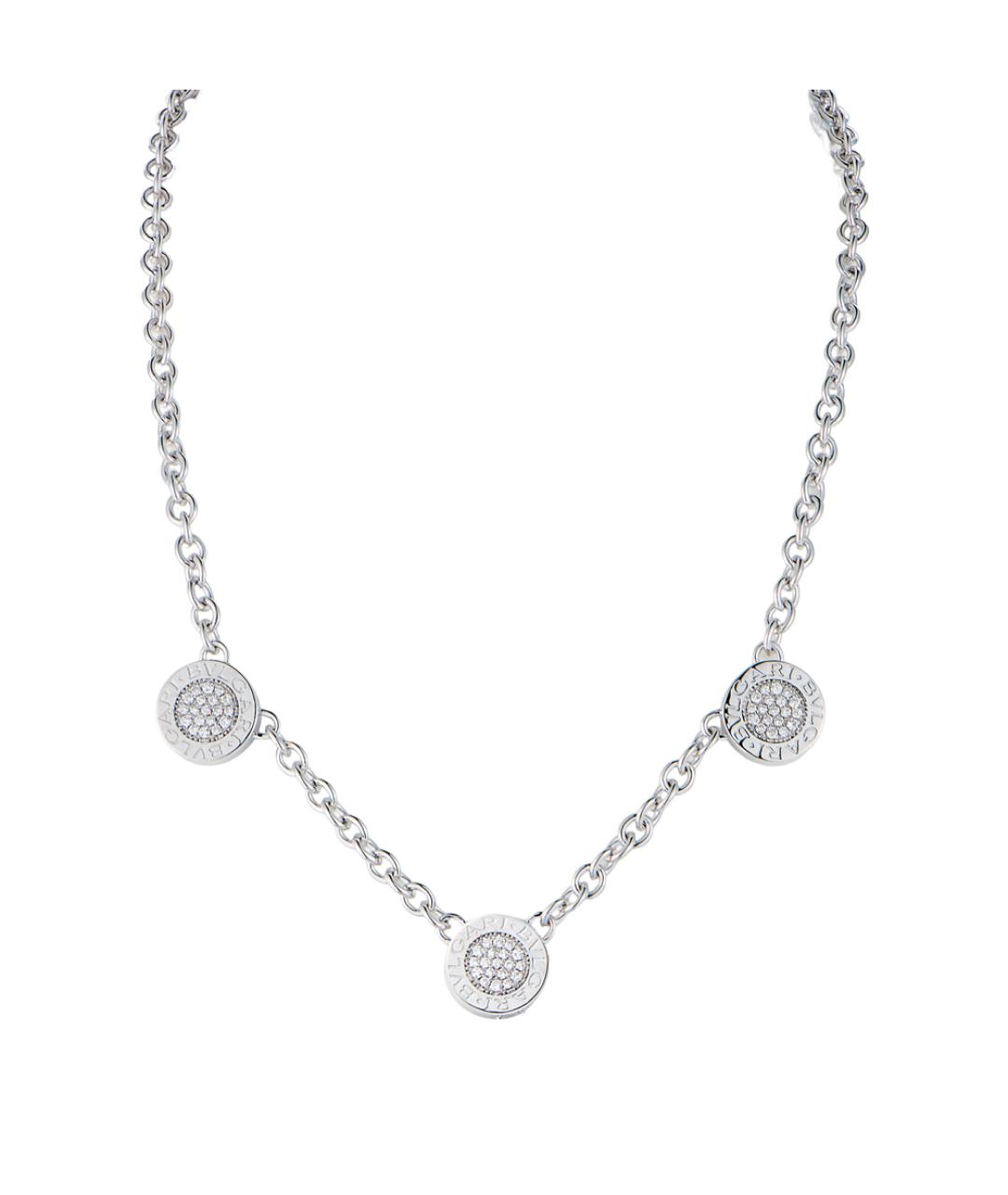 BVLGARI Колье из белого золота, фото 7