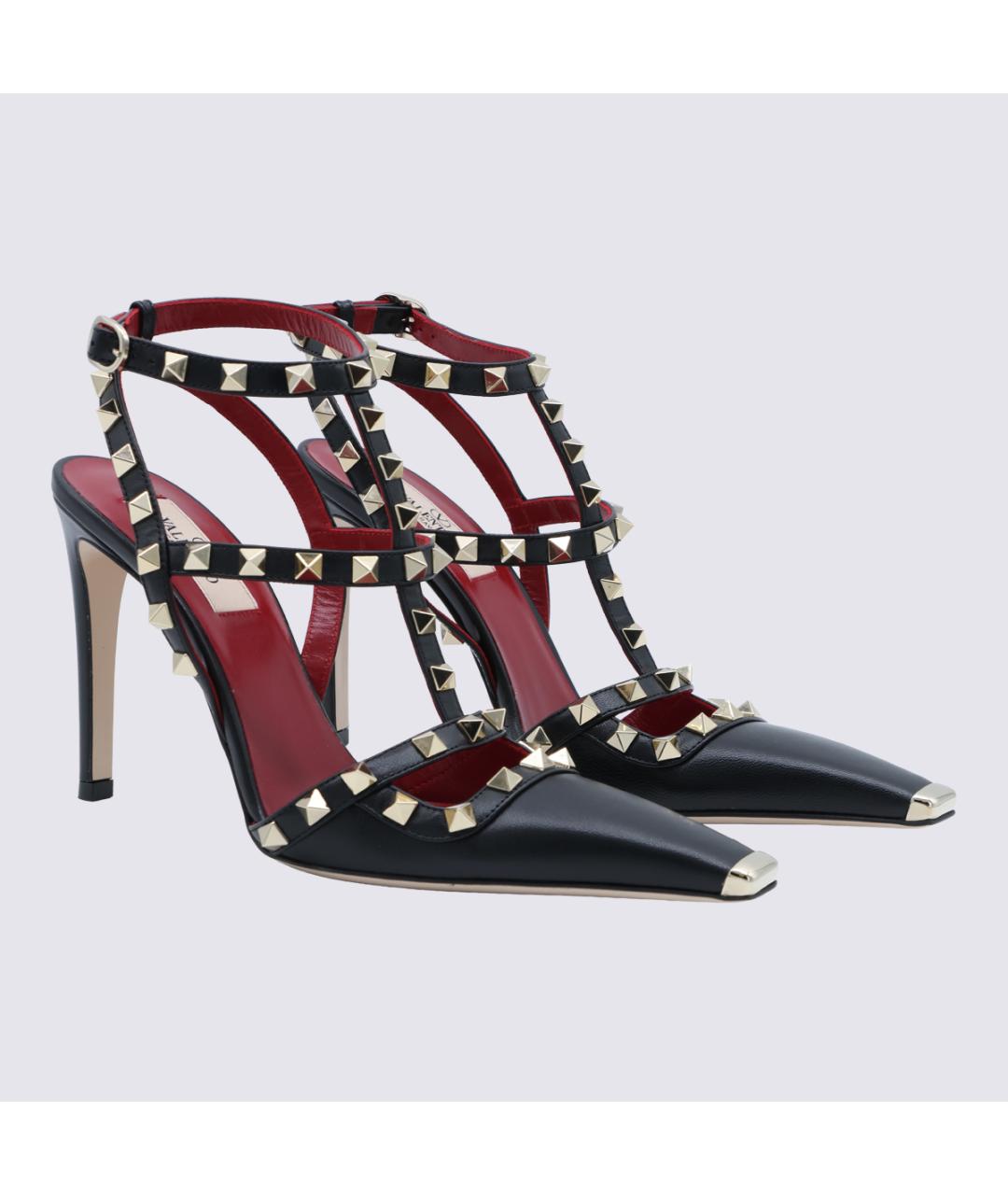 VALENTINO Черные кожаные туфли, фото 2