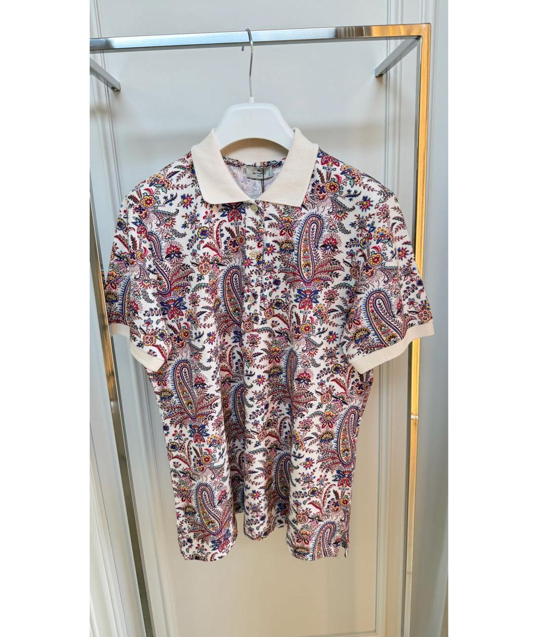 ETRO Мульти хлопковая футболка, фото 2