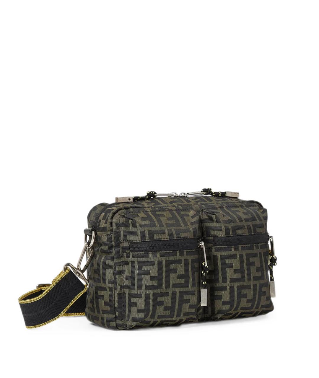 FENDI Мульти синтетическая сумка на плечо, фото 3