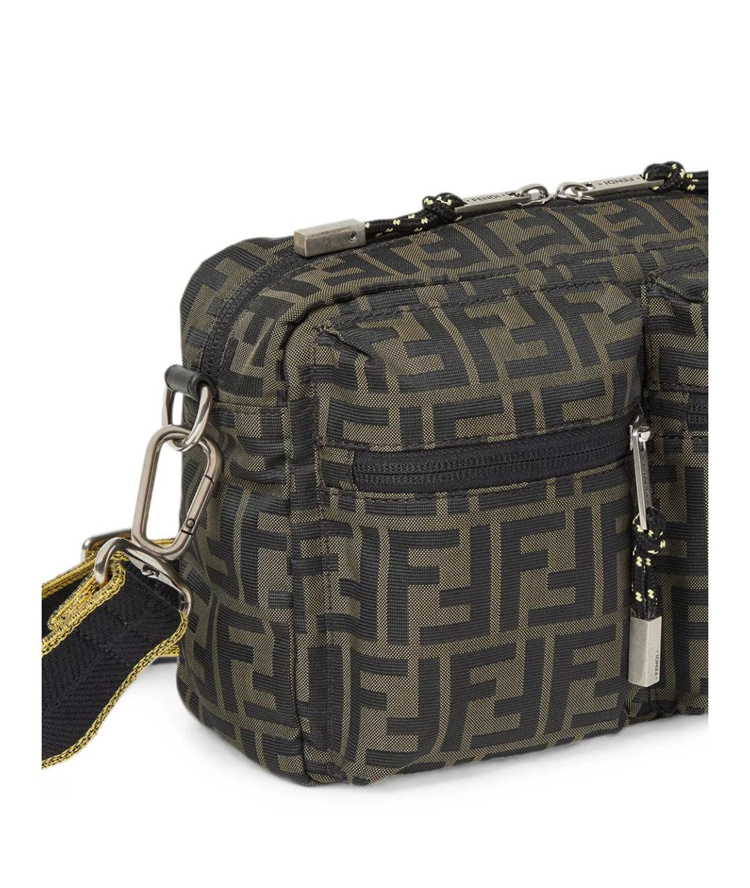 FENDI Мульти синтетическая сумка на плечо, фото 2