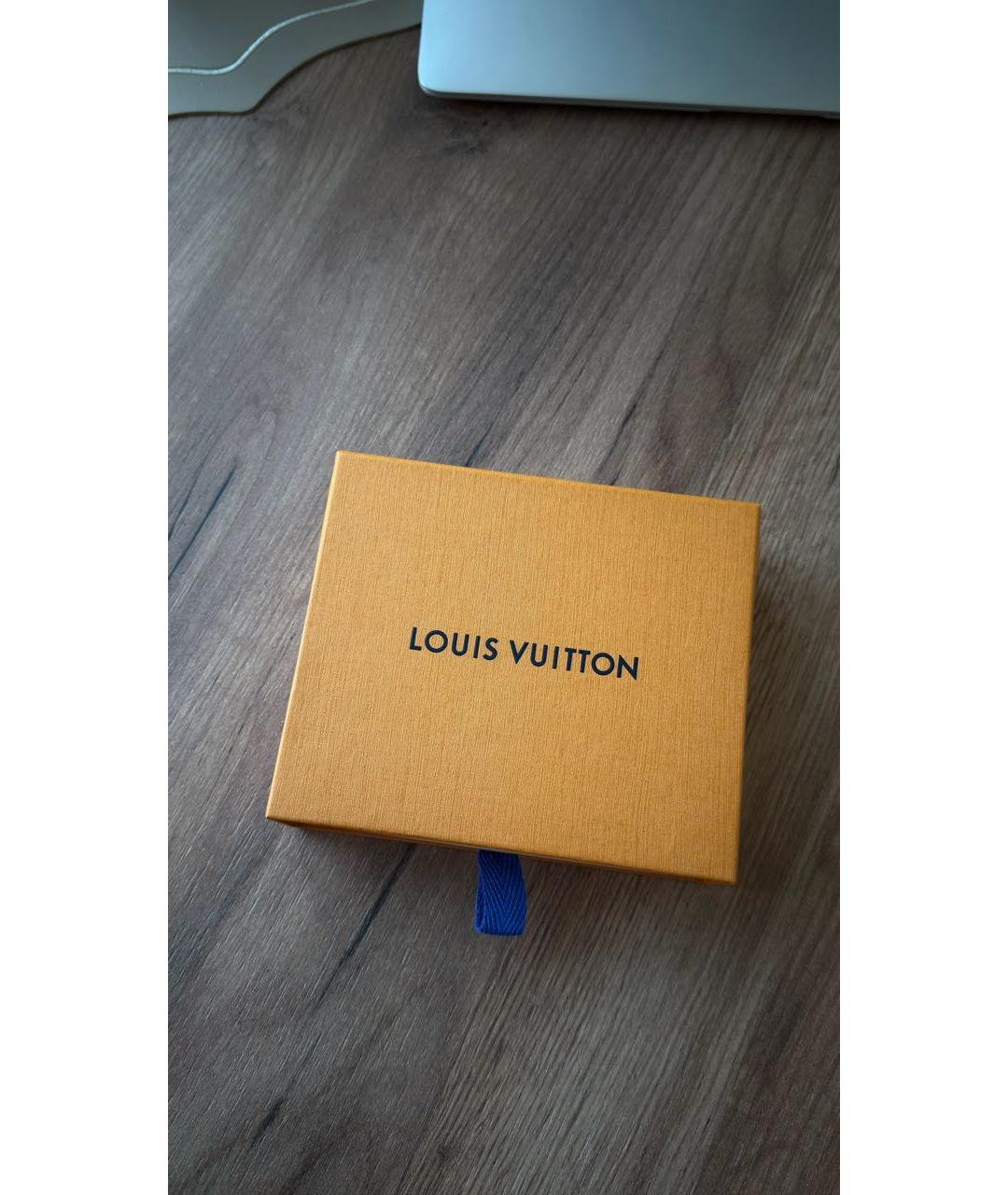 LOUIS VUITTON Белый кожаный кошелек, фото 7
