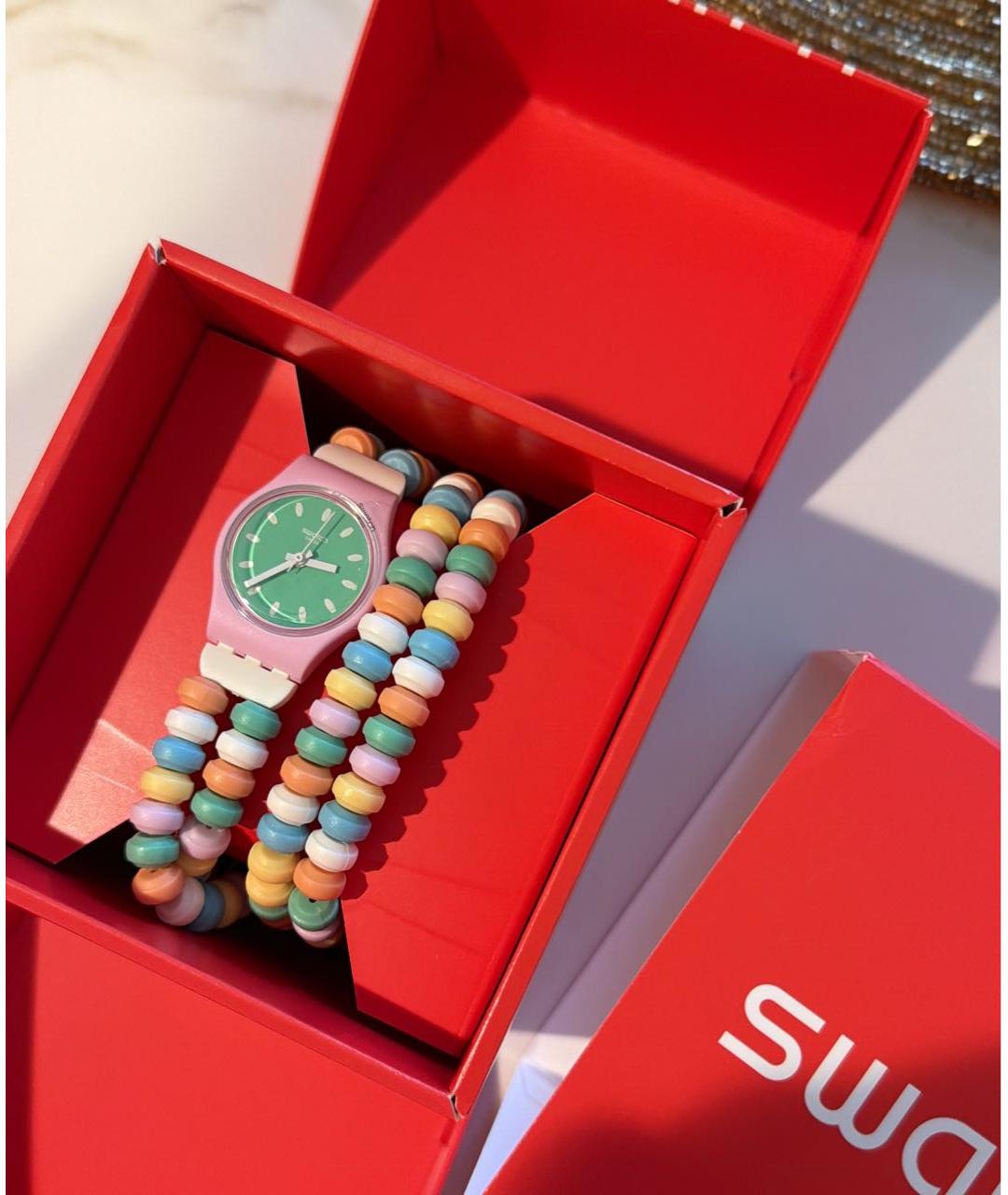Swatch Зеленые часы, фото 5