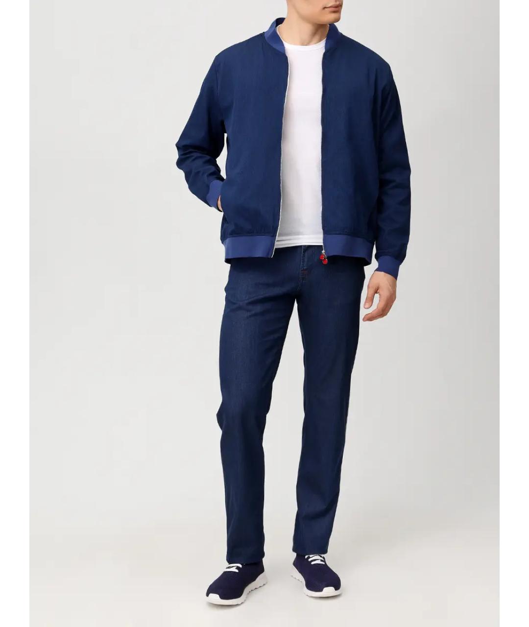 KITON Белая хлопковая футболка, фото 2