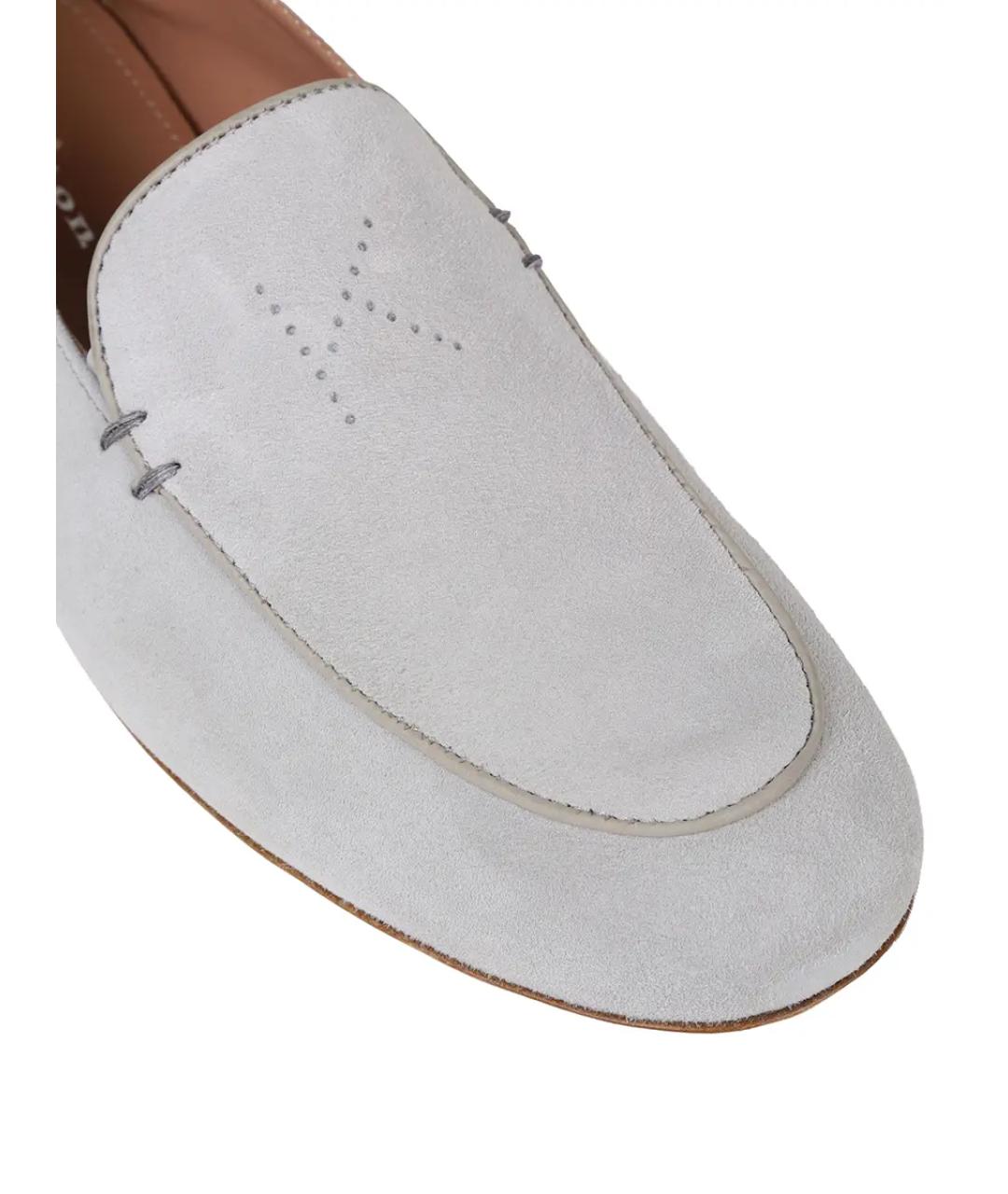 KITON Серые лоферы, фото 5