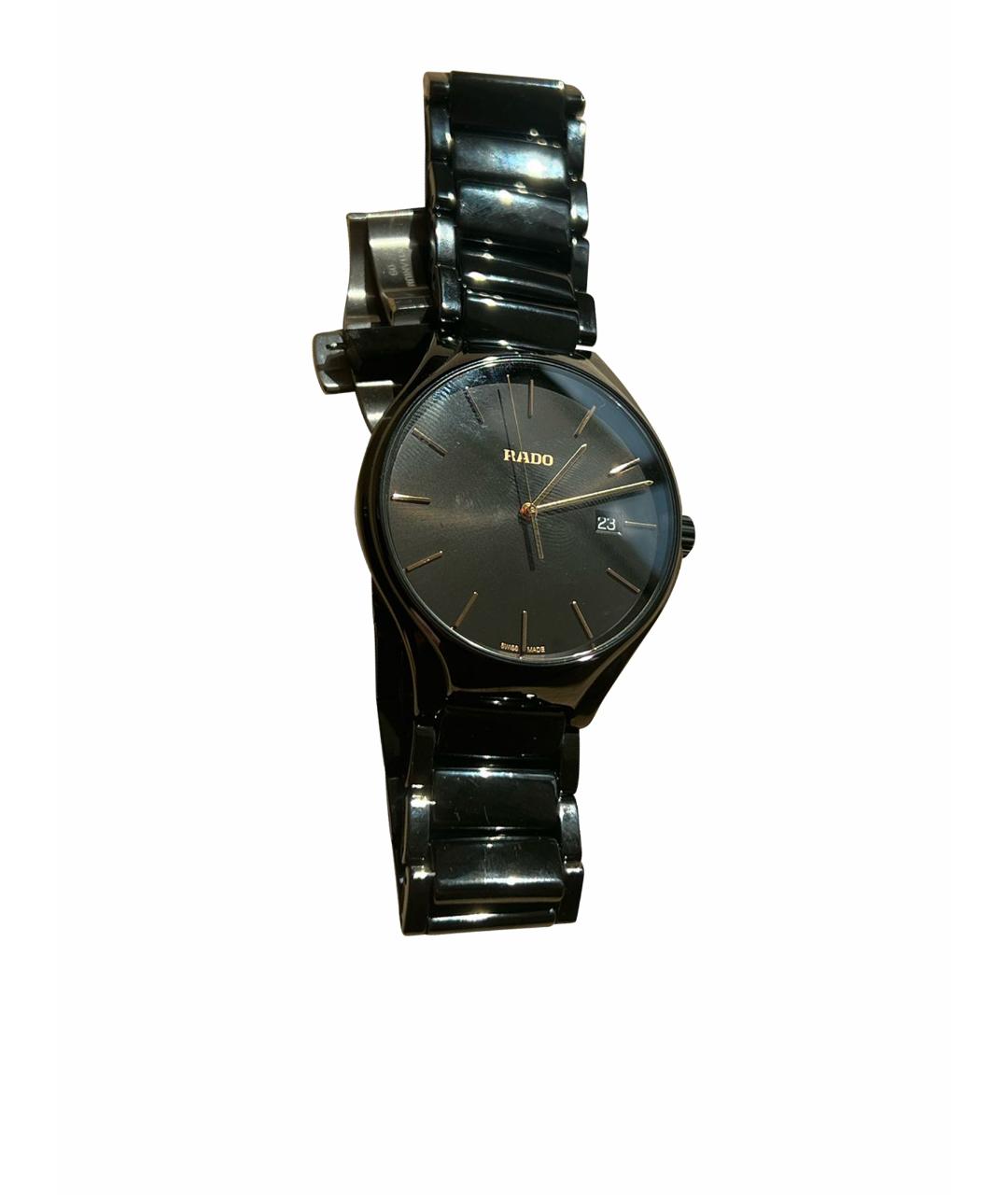 RADO Черные титановые часы, фото 1
