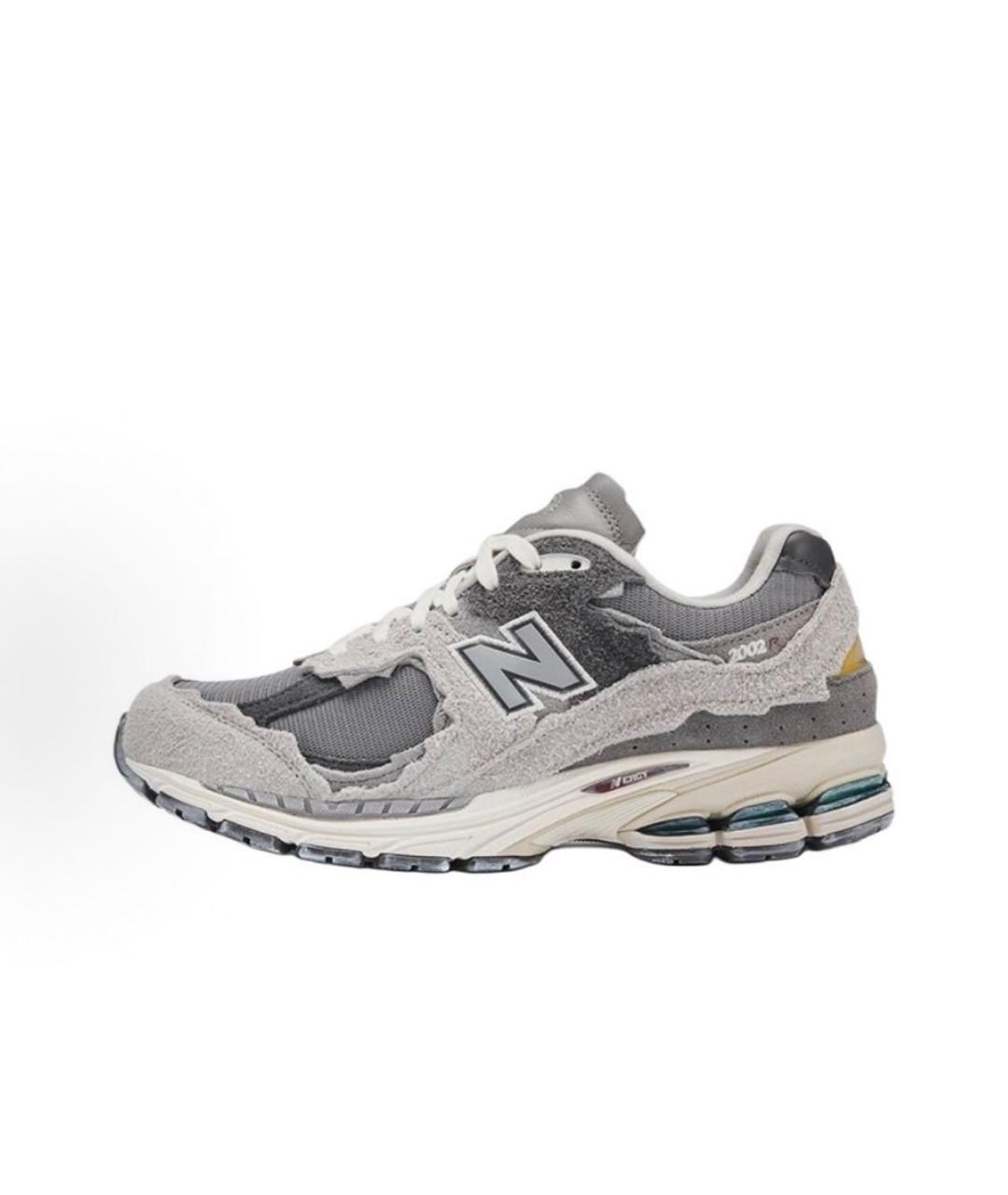 NEW BALANCE Серые замшевые кроссовки, фото 2