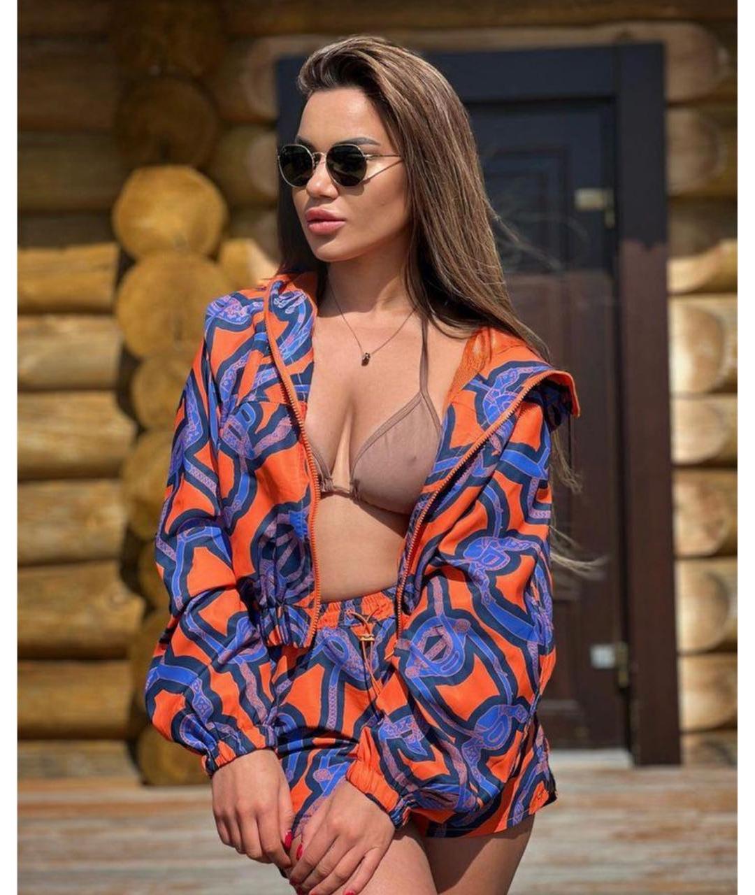 HERMES Мульти нейлоновый спортивные костюмы, фото 3