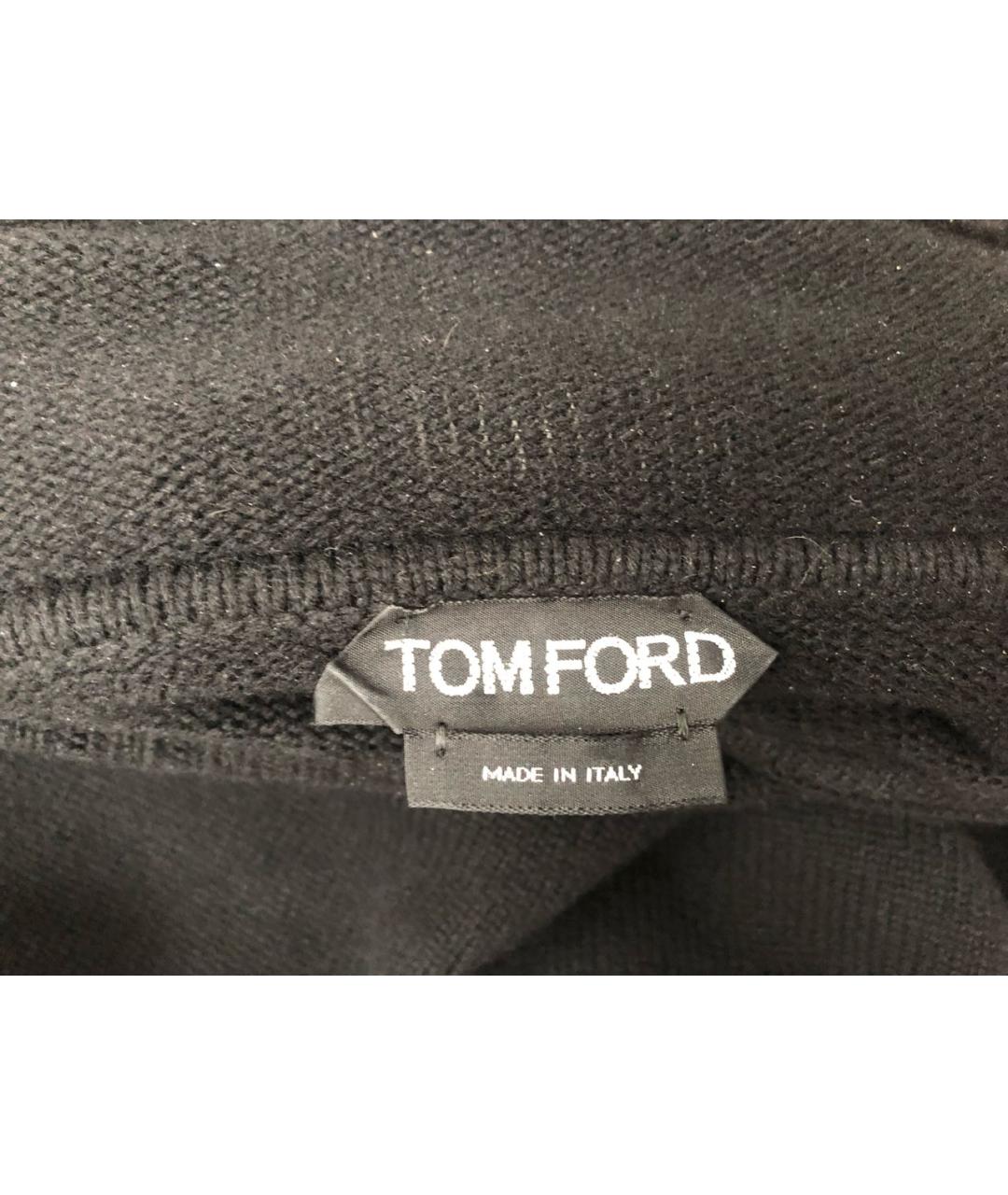 TOM FORD Черный кашемировый джемпер / свитер, фото 7