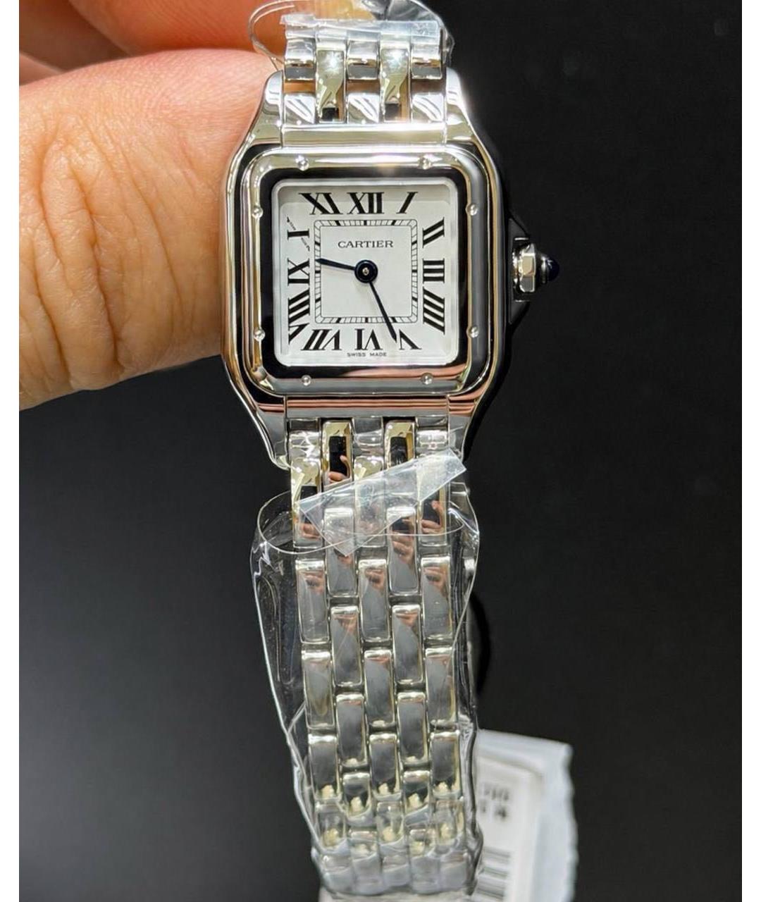 CARTIER Серебряные металлические часы, фото 2
