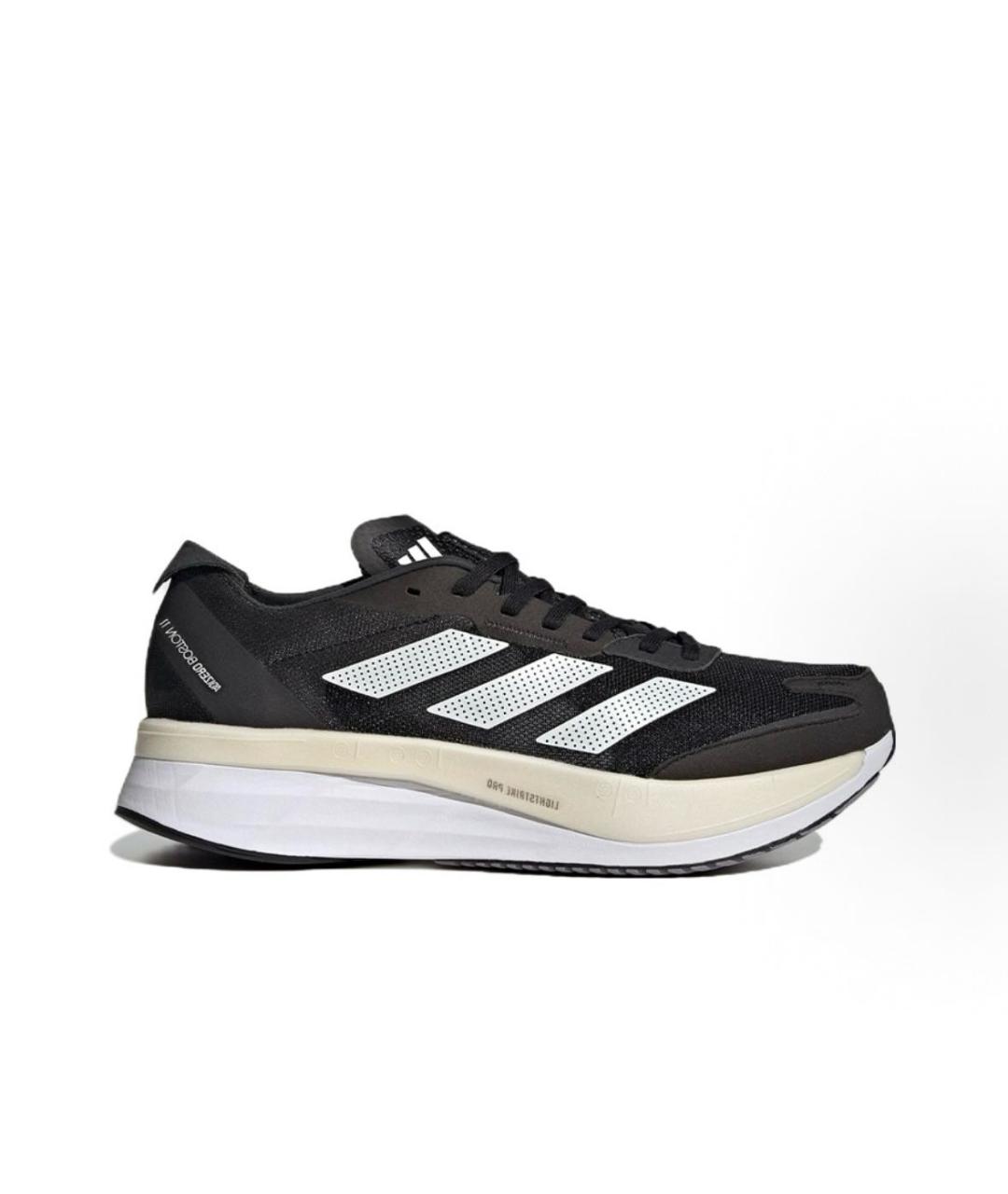 ADIDAS Черные текстильные низкие кроссовки / кеды, фото 7