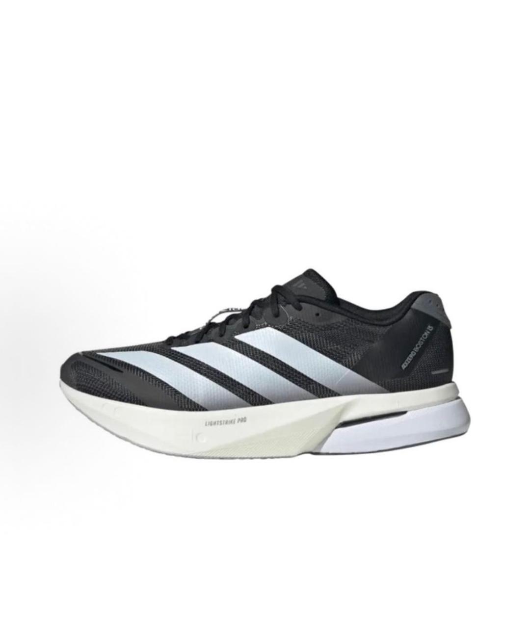 ADIDAS Черные текстильные низкие кроссовки / кеды, фото 2