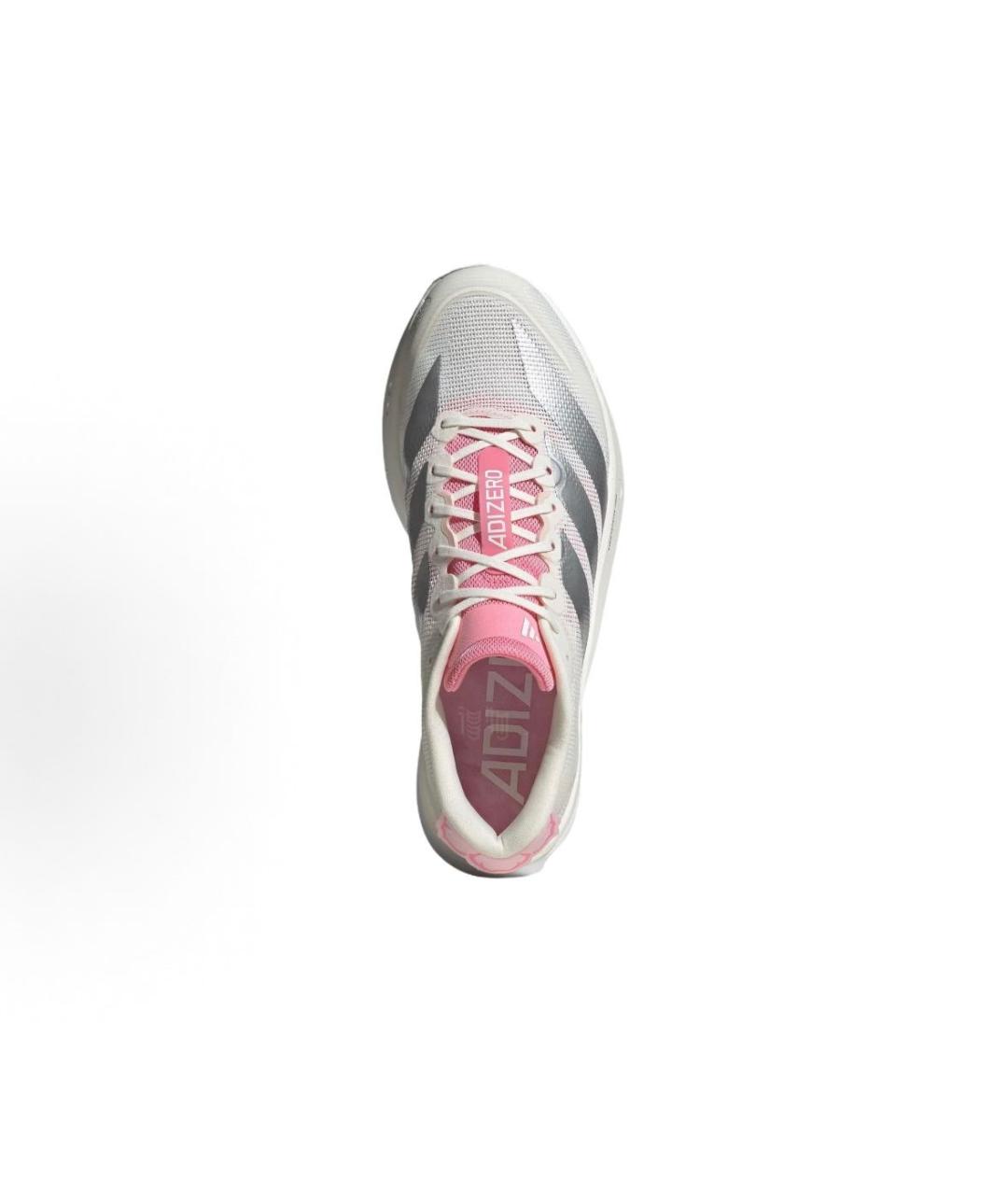 ADIDAS Белые текстильные низкие кроссовки / кеды, фото 3