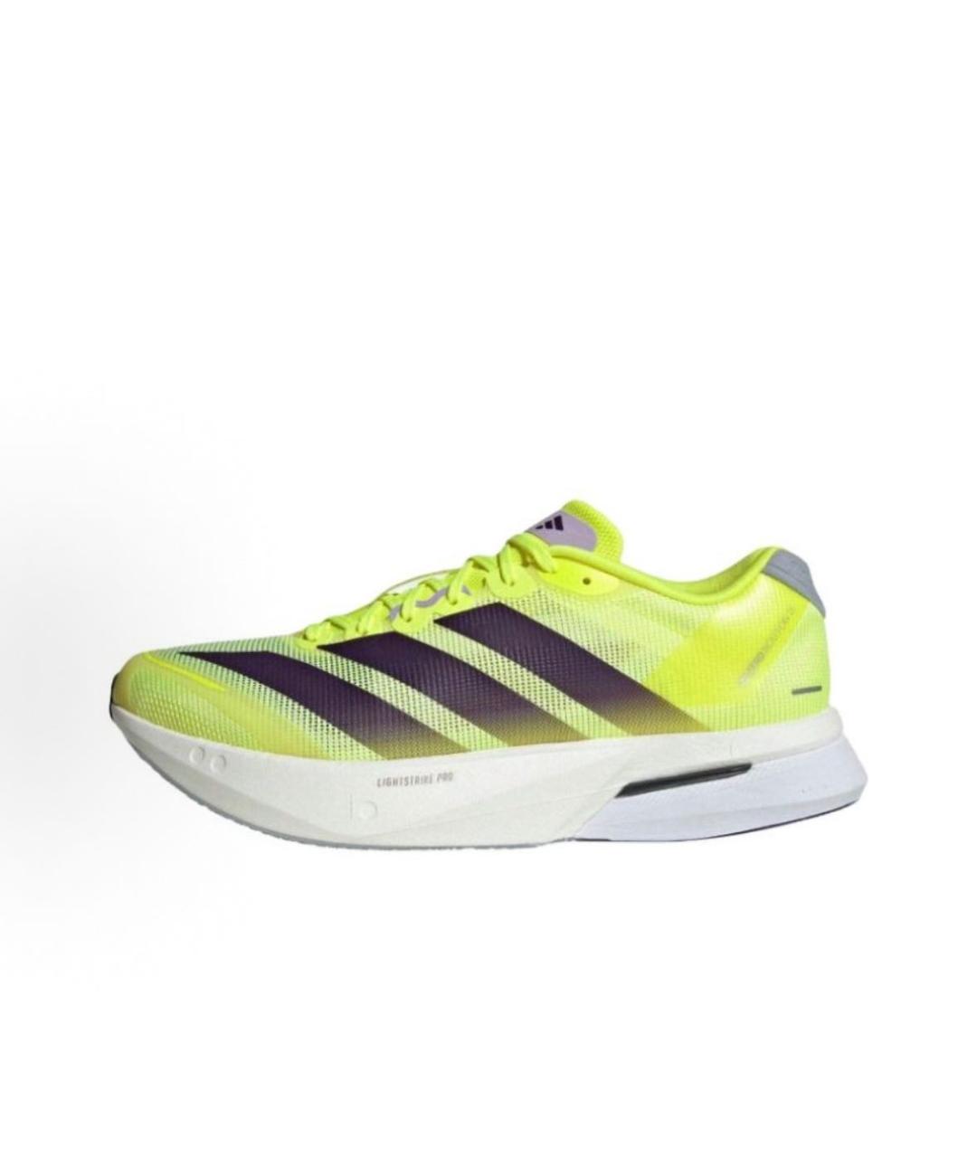 ADIDAS Салатовые текстильные низкие кроссовки / кеды, фото 2