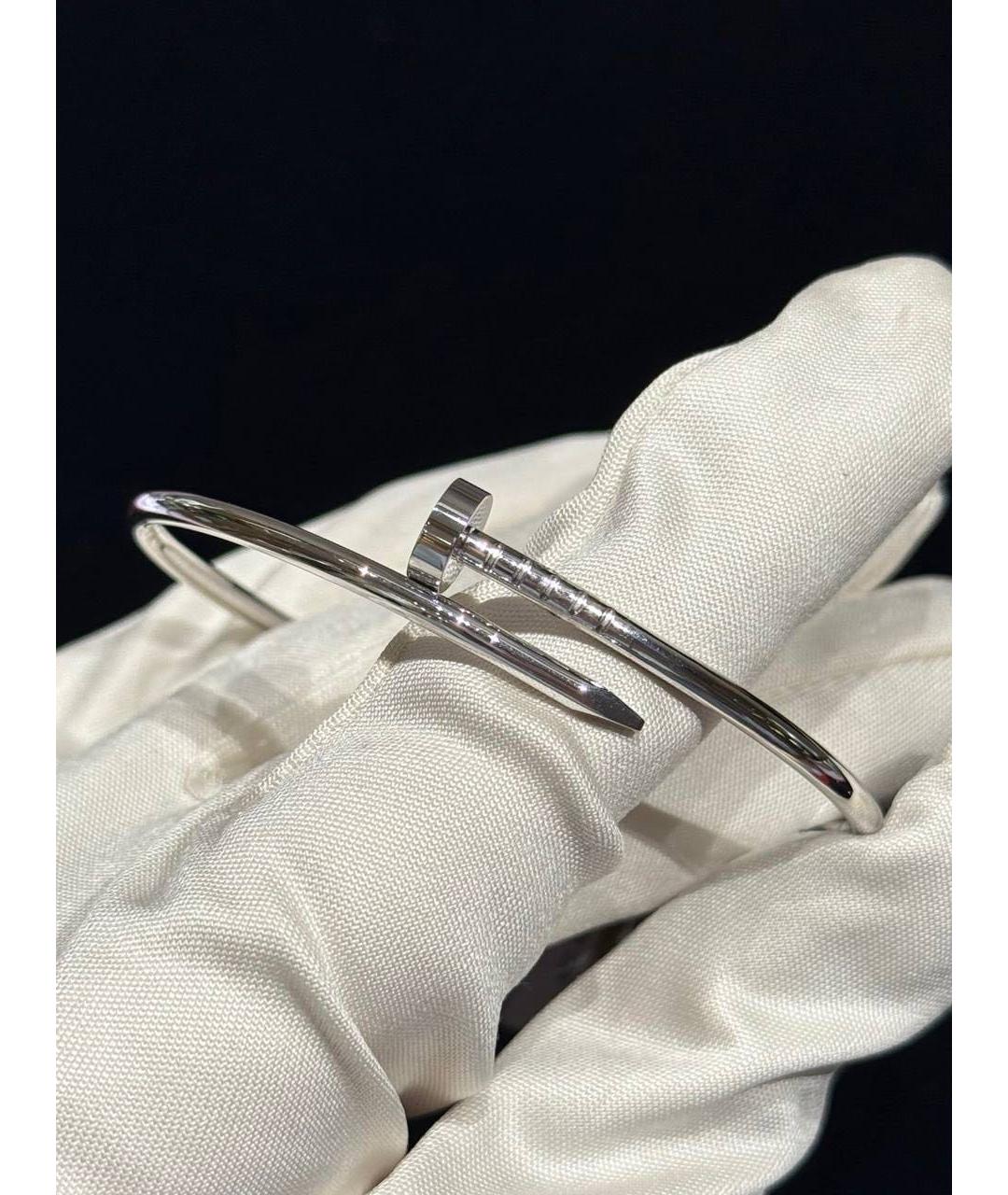 CARTIER Серебряный браслет из белого золота, фото 3