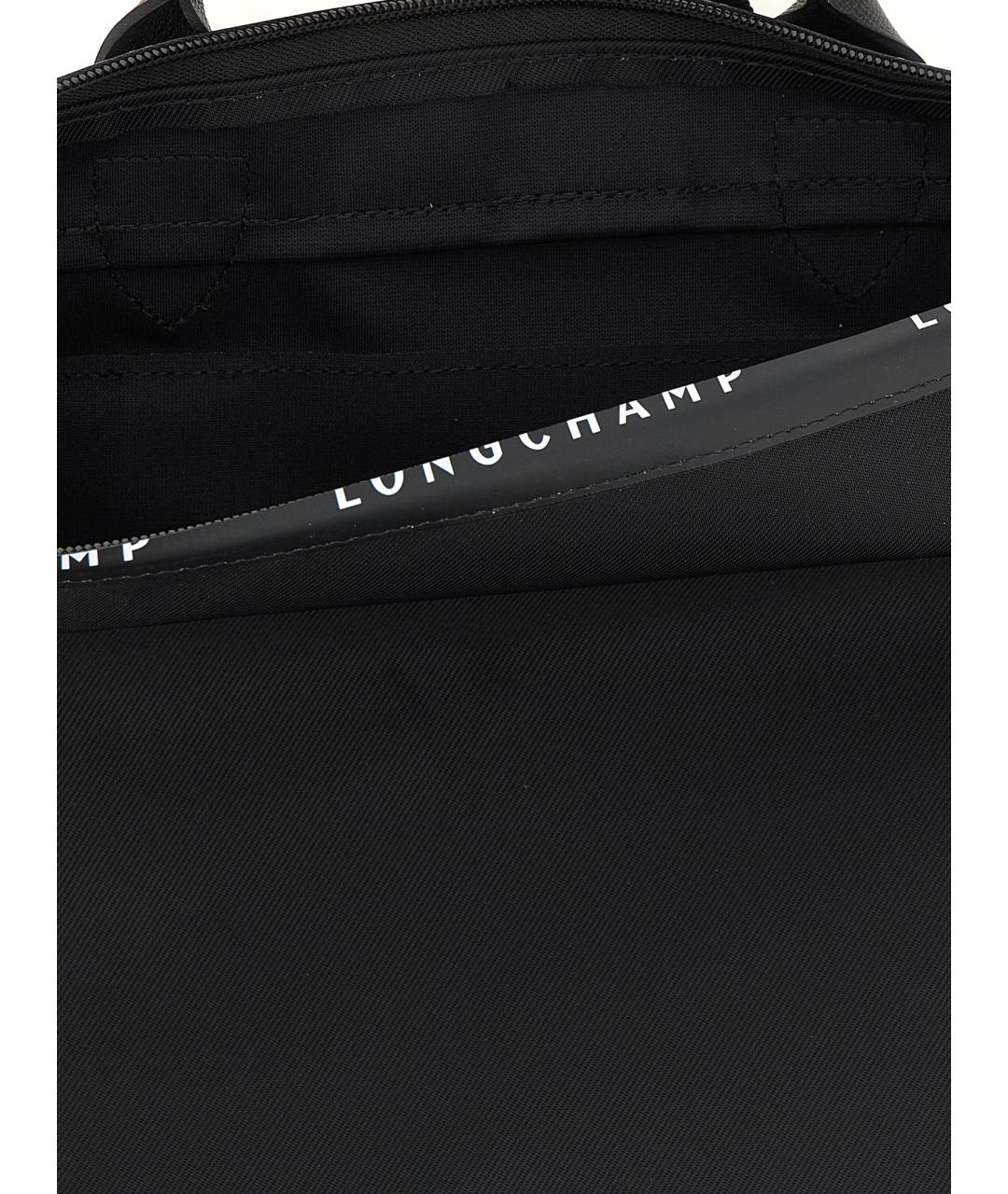 LONGCHAMP Черный синтетический рюкзак, фото 4