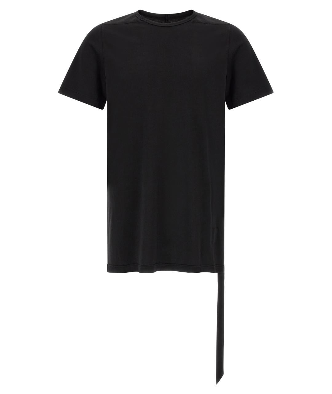 RICK OWENS DRKSHDW Черная хлопковая футболка, фото 1
