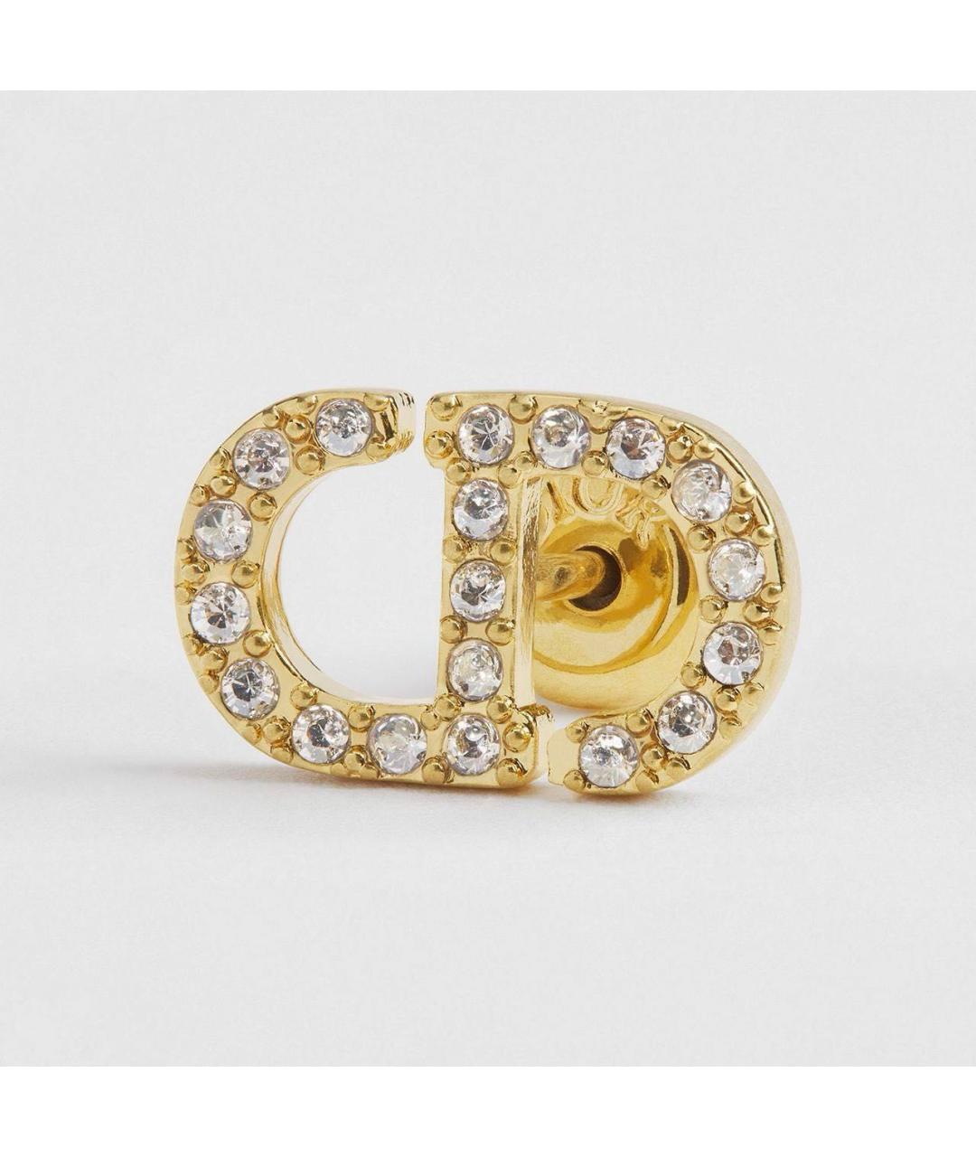CHRISTIAN DIOR Золотые серьги, фото 3