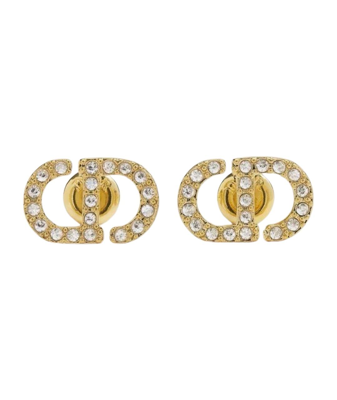 CHRISTIAN DIOR Золотые серьги, фото 1