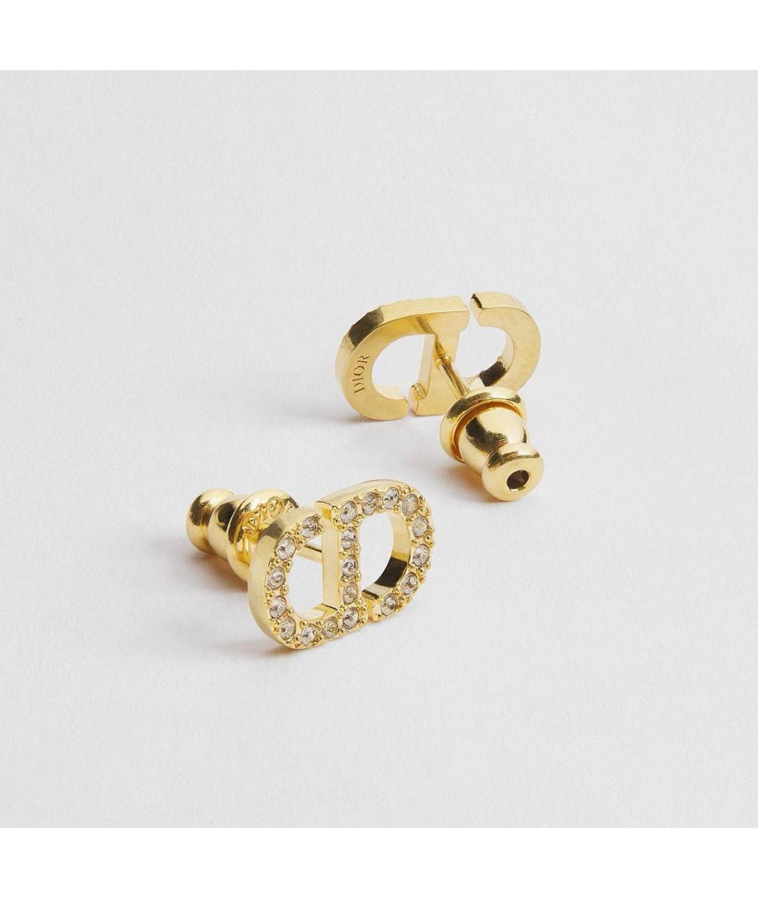 CHRISTIAN DIOR Золотые серьги, фото 5