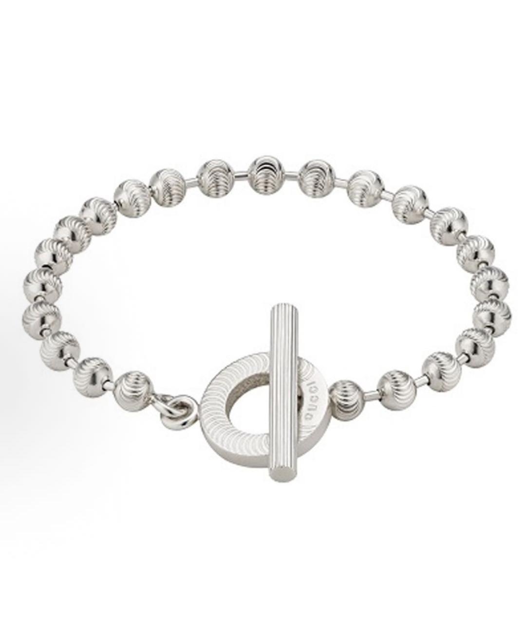 GUCCI Серебряный браслет, фото 7