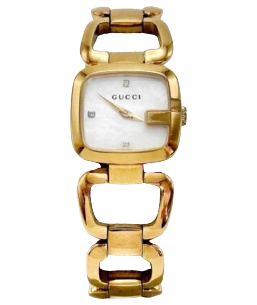 GUCCI Золотые часы, фото 1