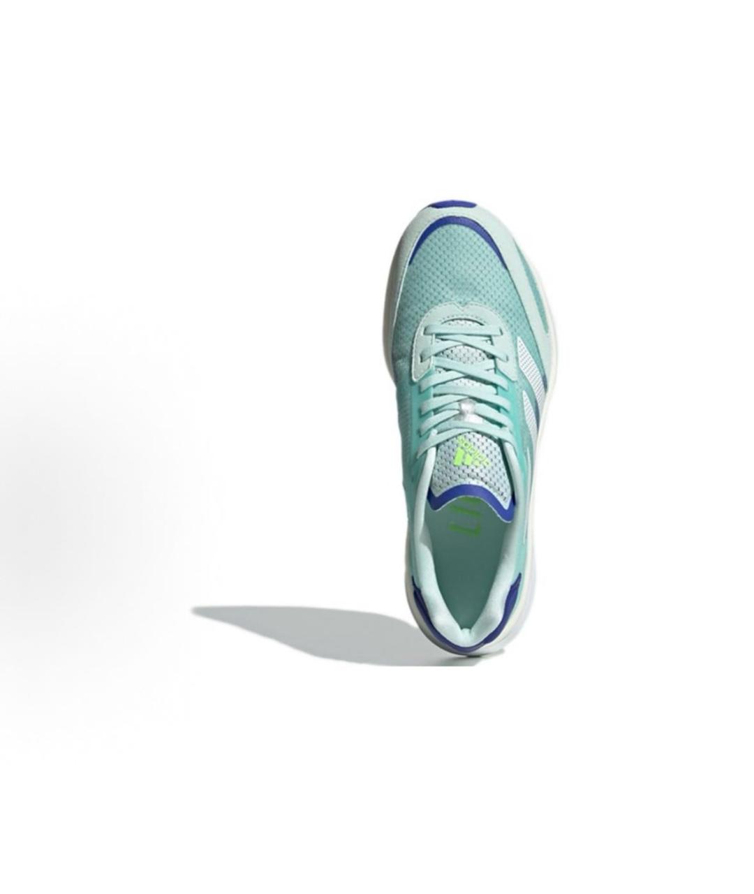 ADIDAS Голубые текстильные кроссовки, фото 5