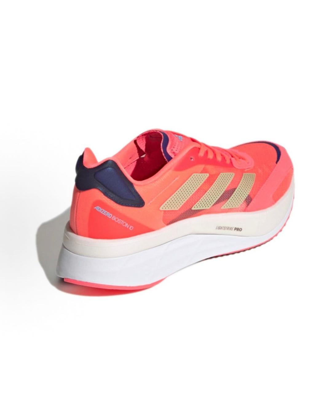 ADIDAS Красные текстильные кроссовки, фото 4