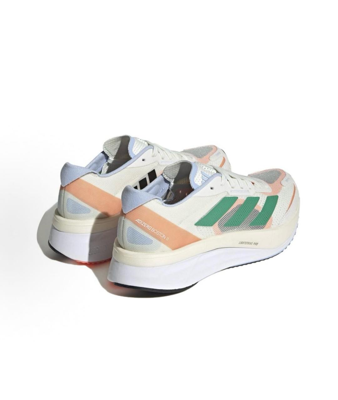 ADIDAS Бежевые текстильные кроссовки, фото 4