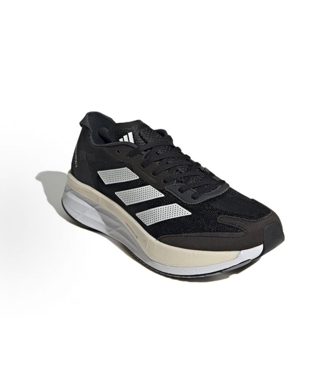 ADIDAS Черные текстильные кроссовки, фото 3