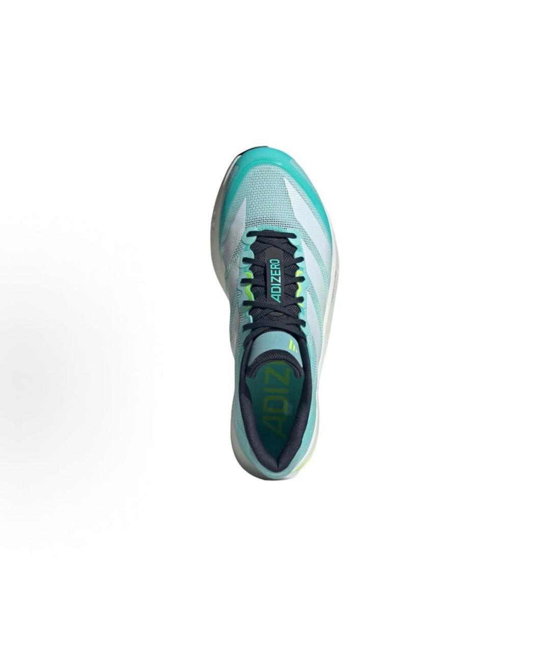 ADIDAS Бирюзовые текстильные кроссовки, фото 5