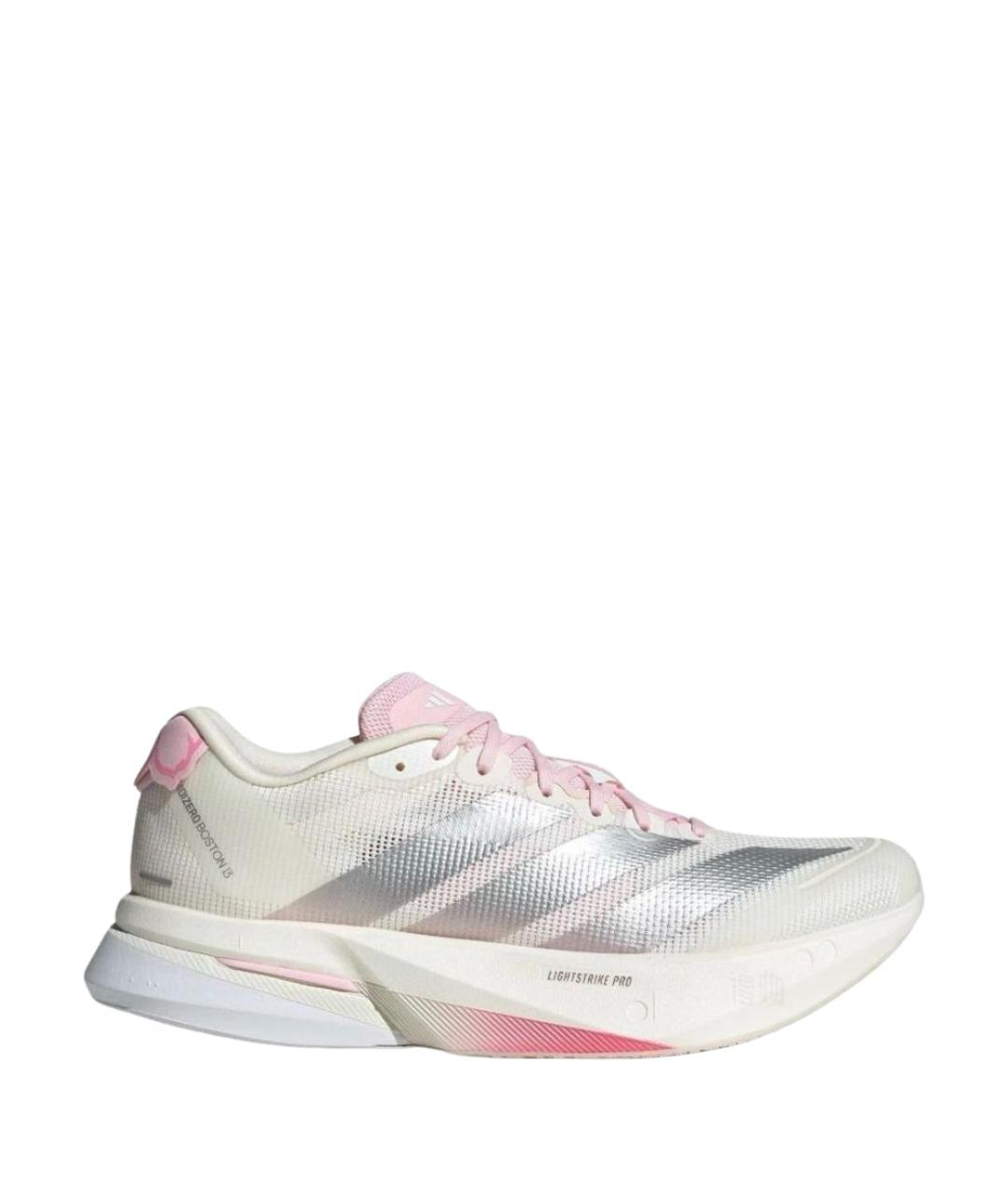ADIDAS Белые текстильные кроссовки, фото 1