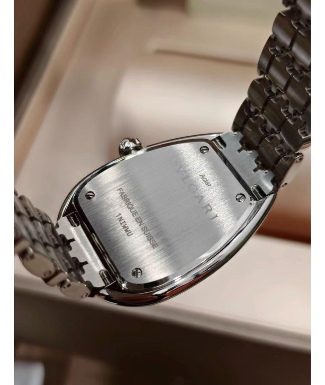 BVLGARI Серебряные металлические часы, фото 4
