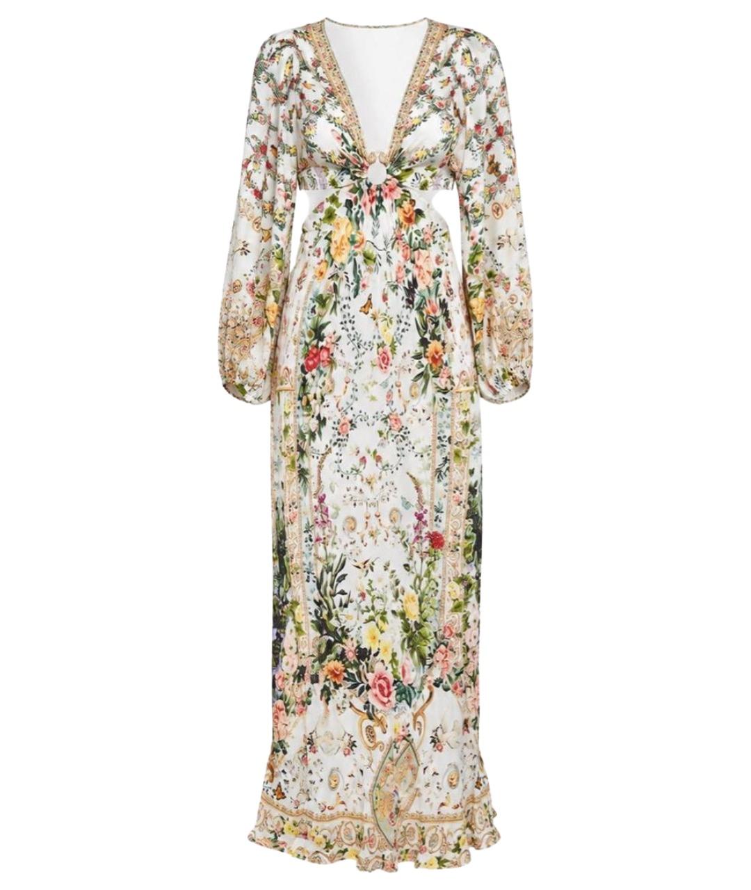 CAROLINA HERRERA Мульти шелковое платье, фото 1