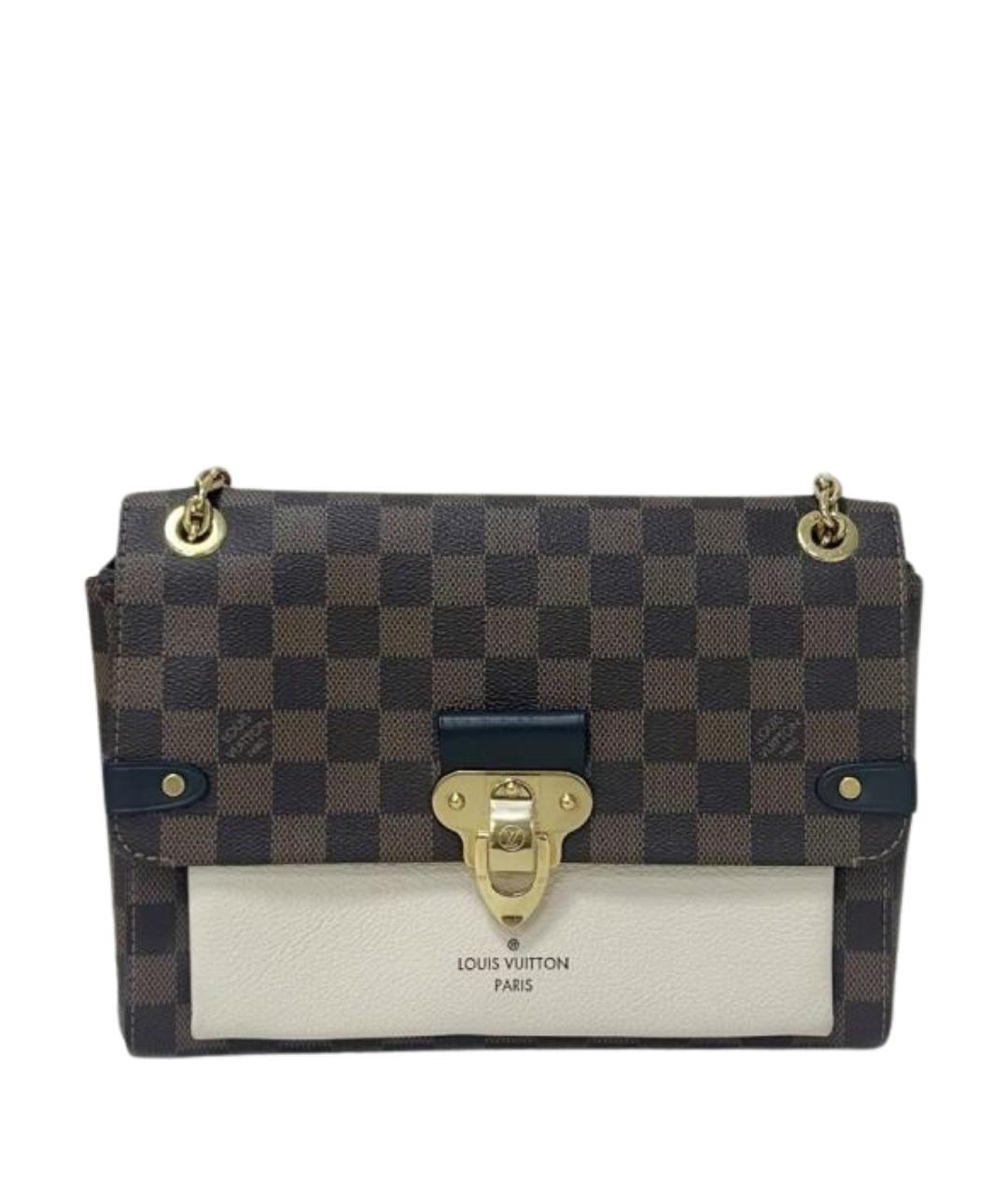 LOUIS VUITTON Коричневая сумка через плечо из канвы, фото 1