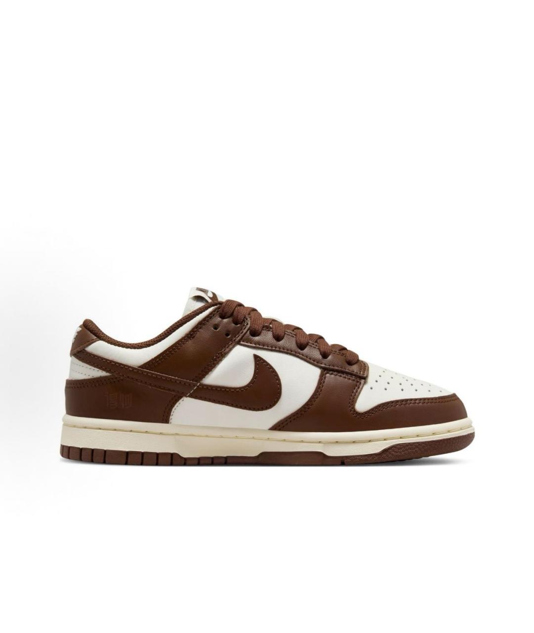 NIKE Коричневые кожаные кроссовки, фото 3