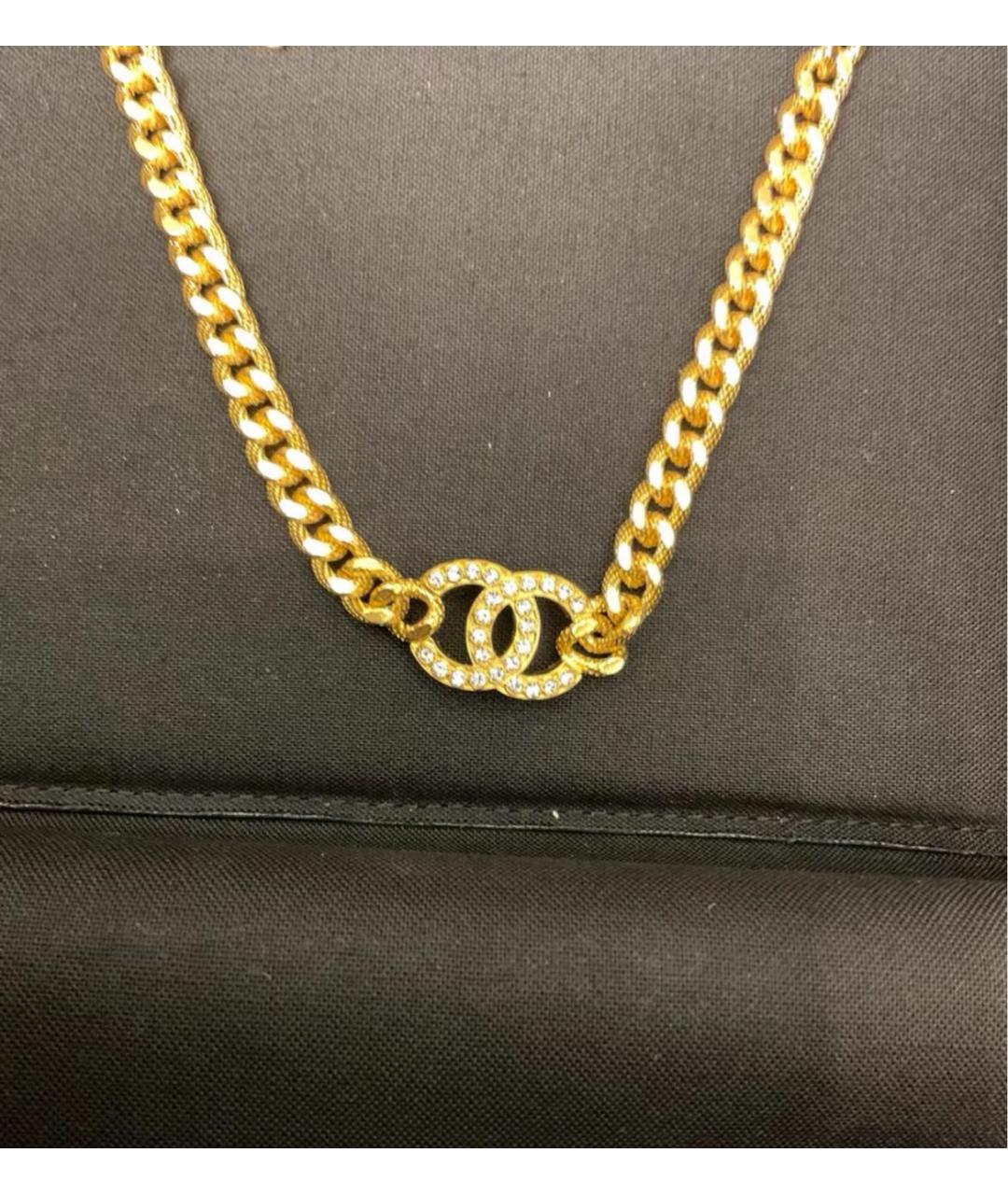 CHANEL Золотой чокер, фото 4