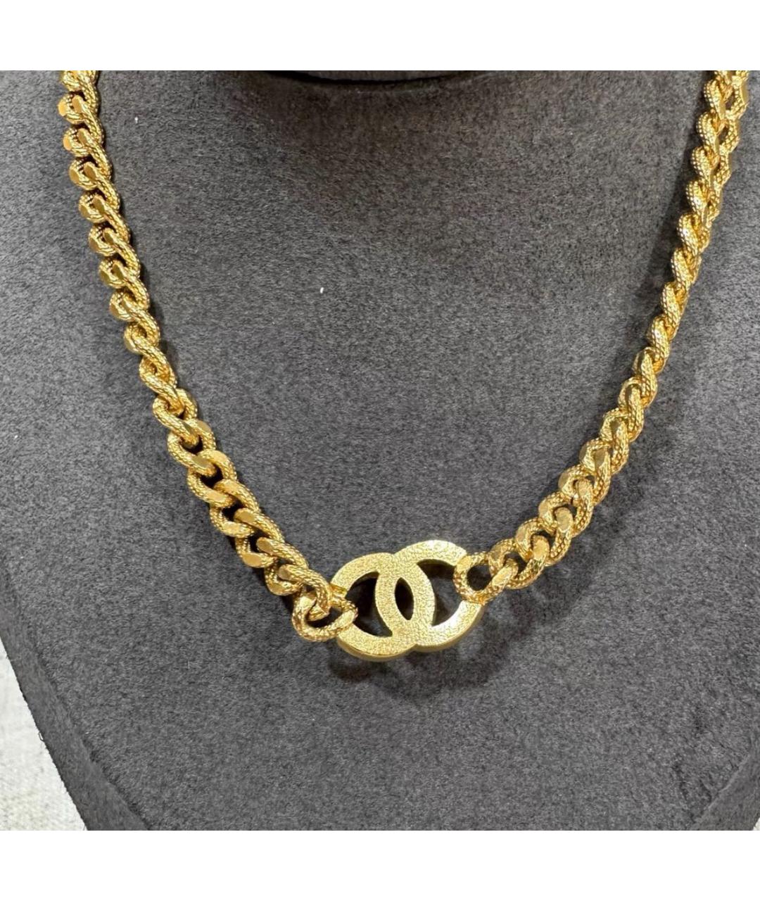 CHANEL Золотой чокер, фото 5