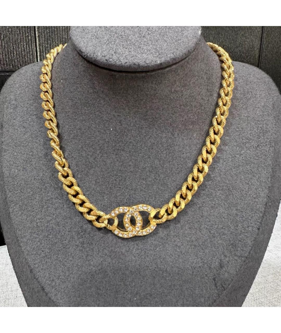 CHANEL Золотой чокер, фото 3