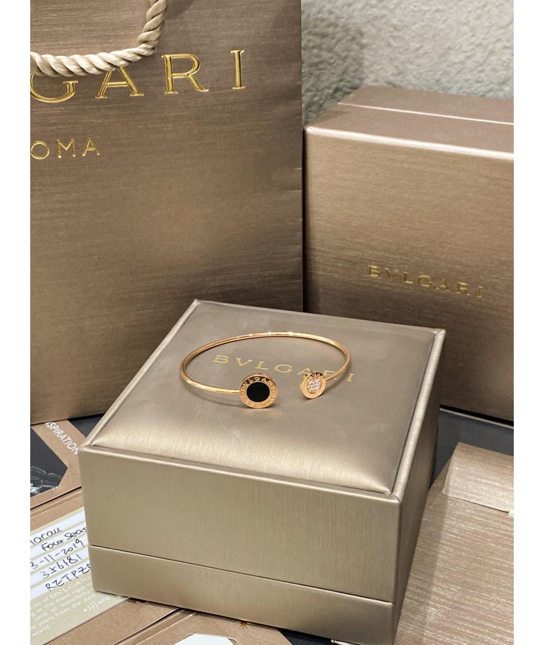 BVLGARI Золотой браслет из розового золота, фото 8