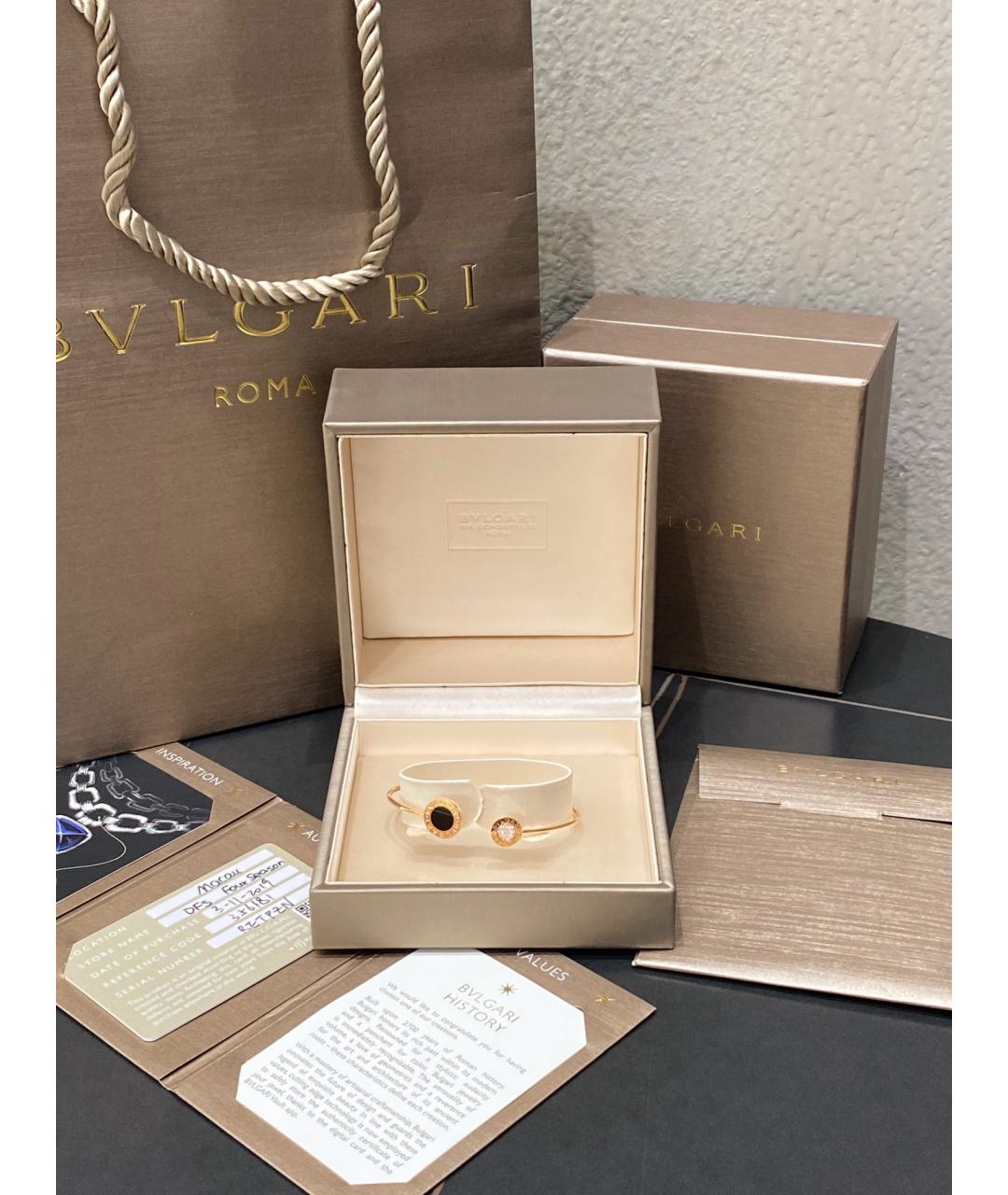 BVLGARI Золотой браслет из розового золота, фото 2