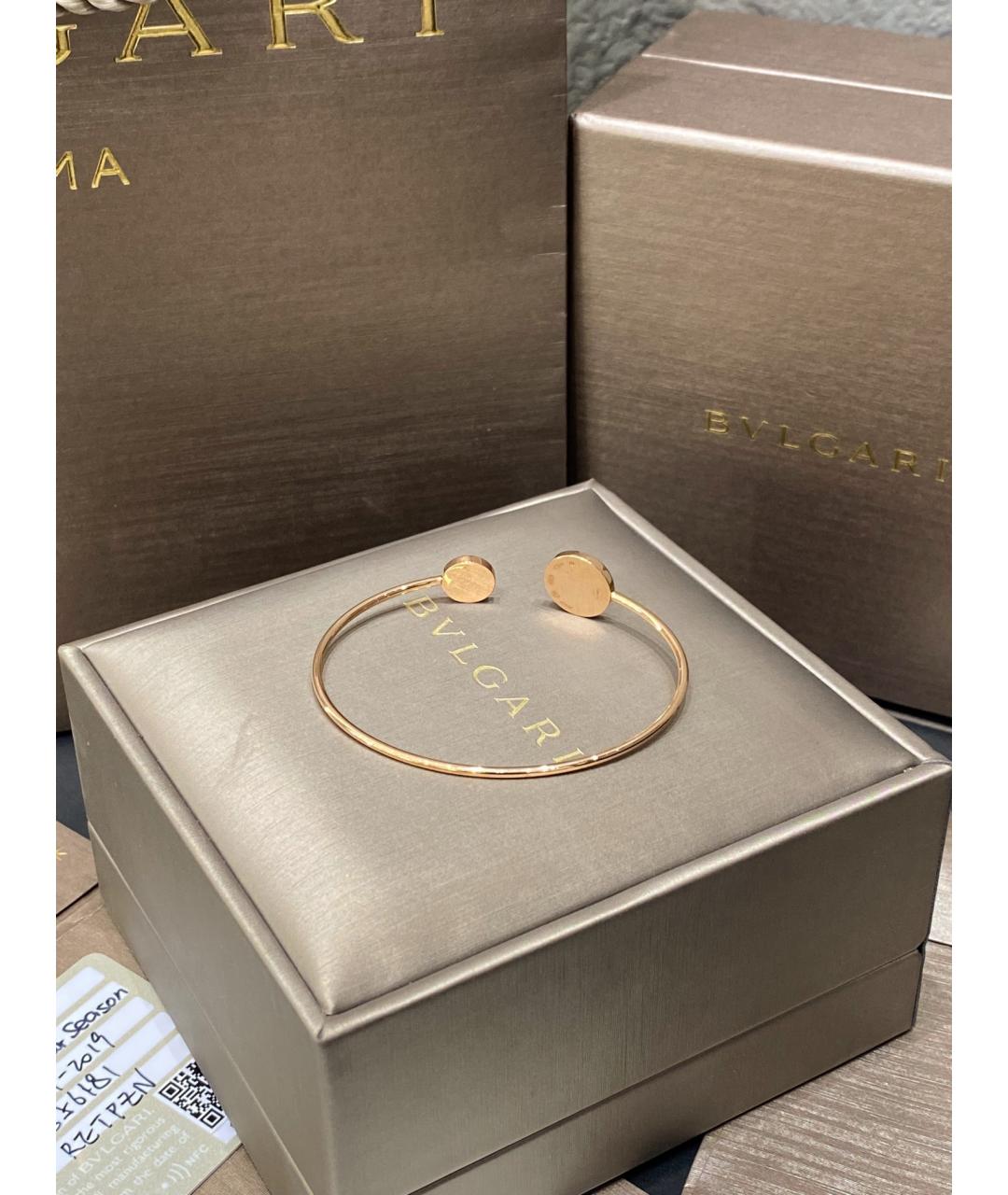 BVLGARI Золотой браслет из розового золота, фото 6