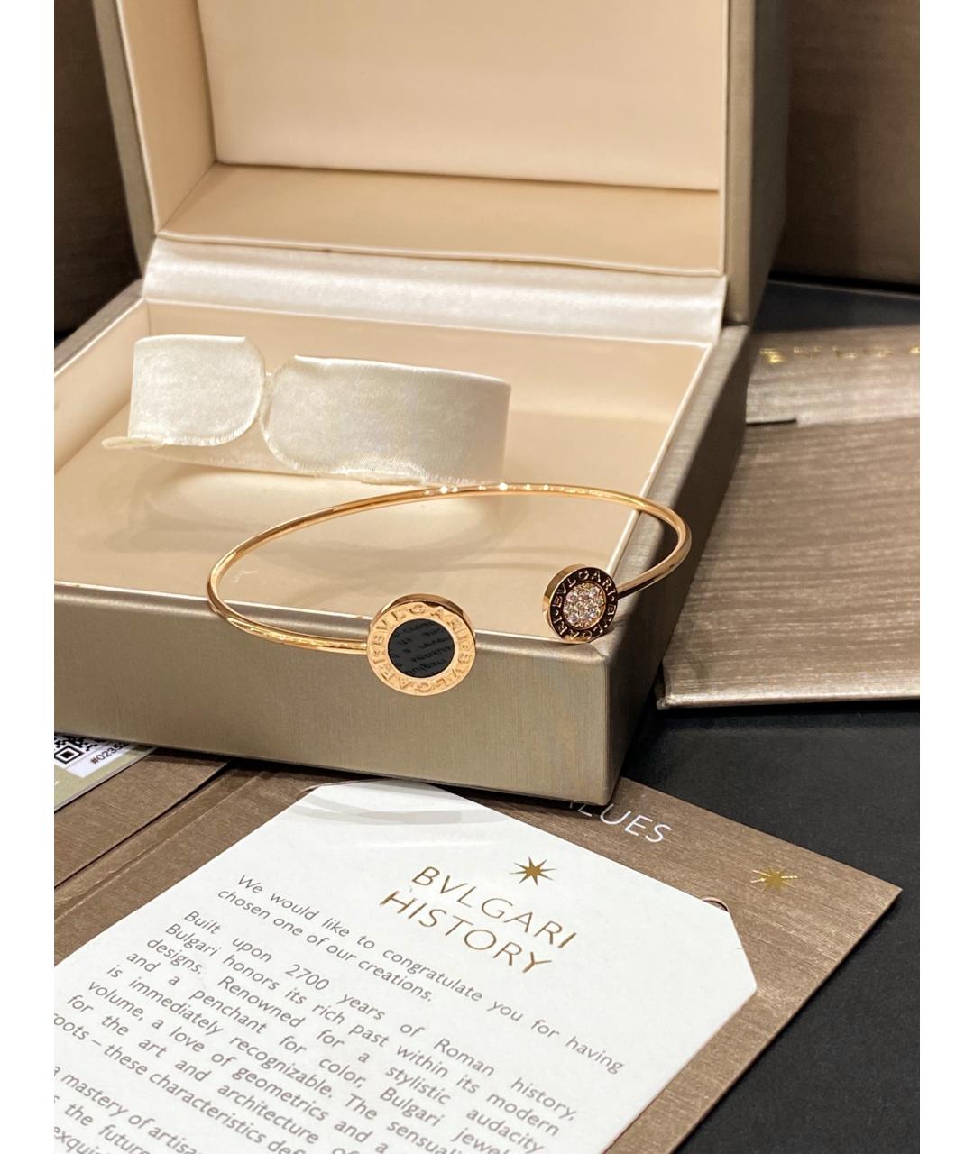 BVLGARI Золотой браслет из розового золота, фото 4