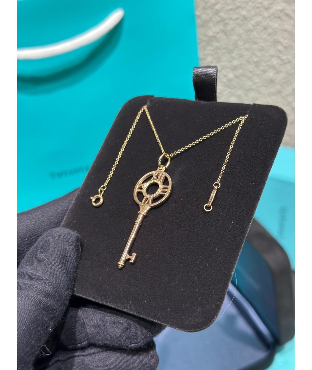 TIFFANY&CO Золотое колье из розового золота, фото 7