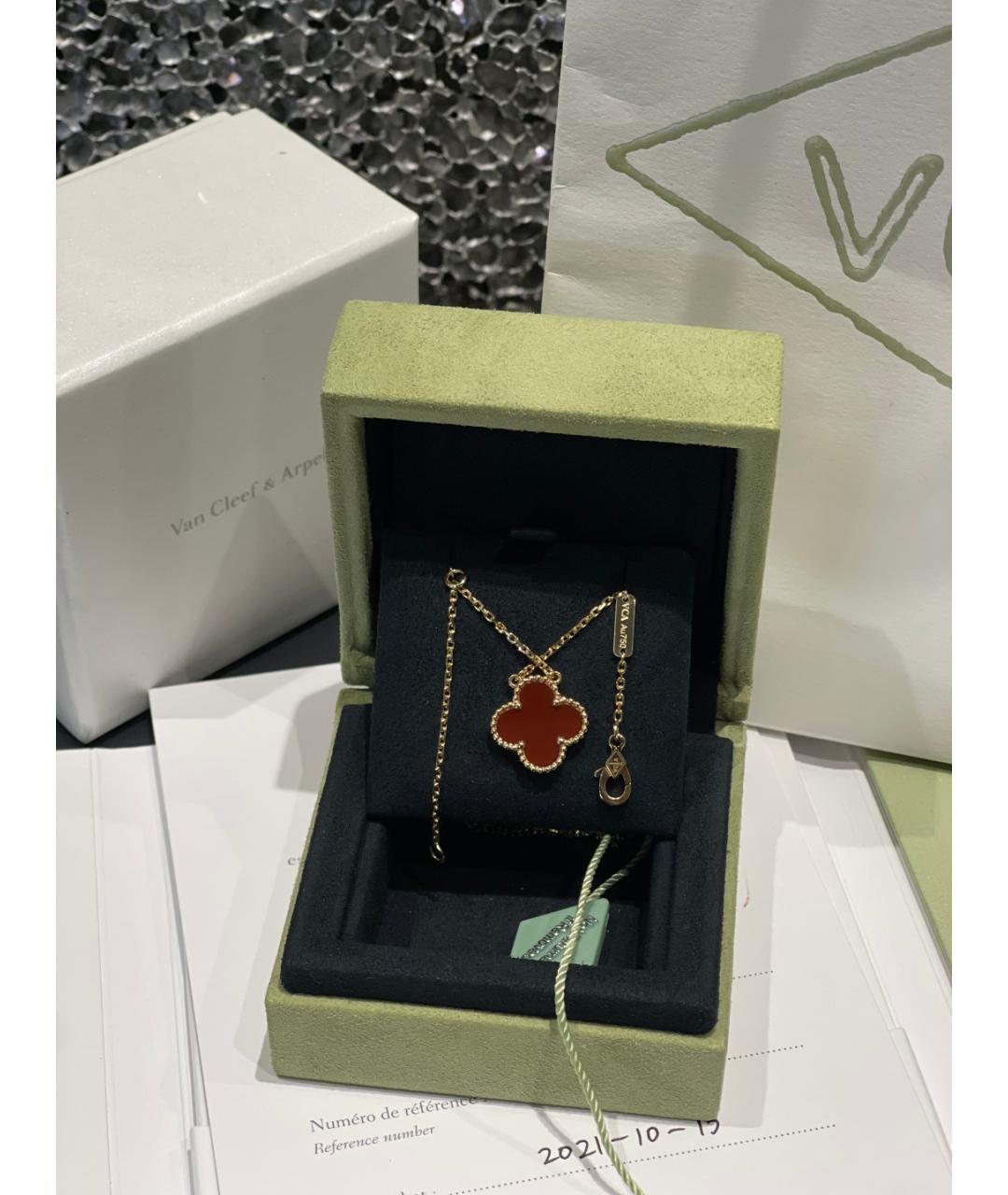 VAN CLEEF & ARPELS Золотое колье из розового золота, фото 6